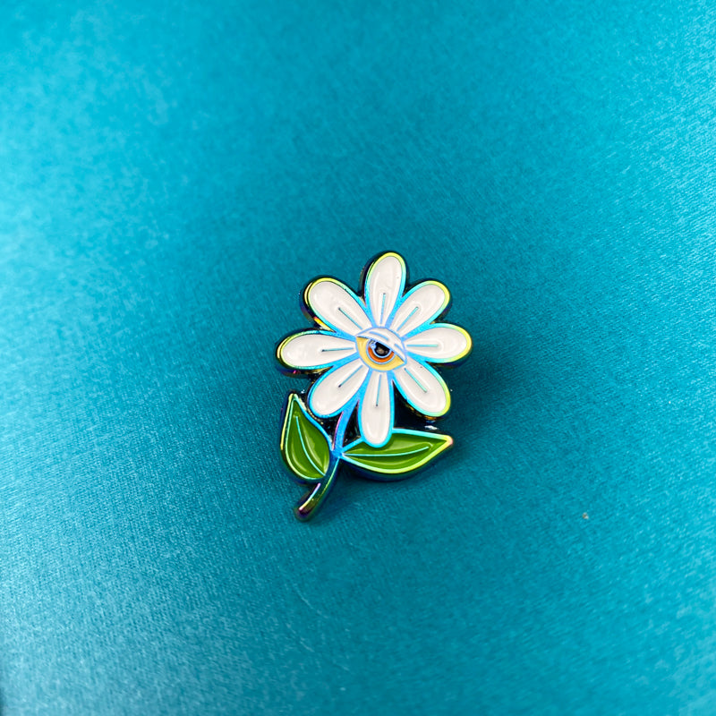 Dazed Daisy Enamel Pin