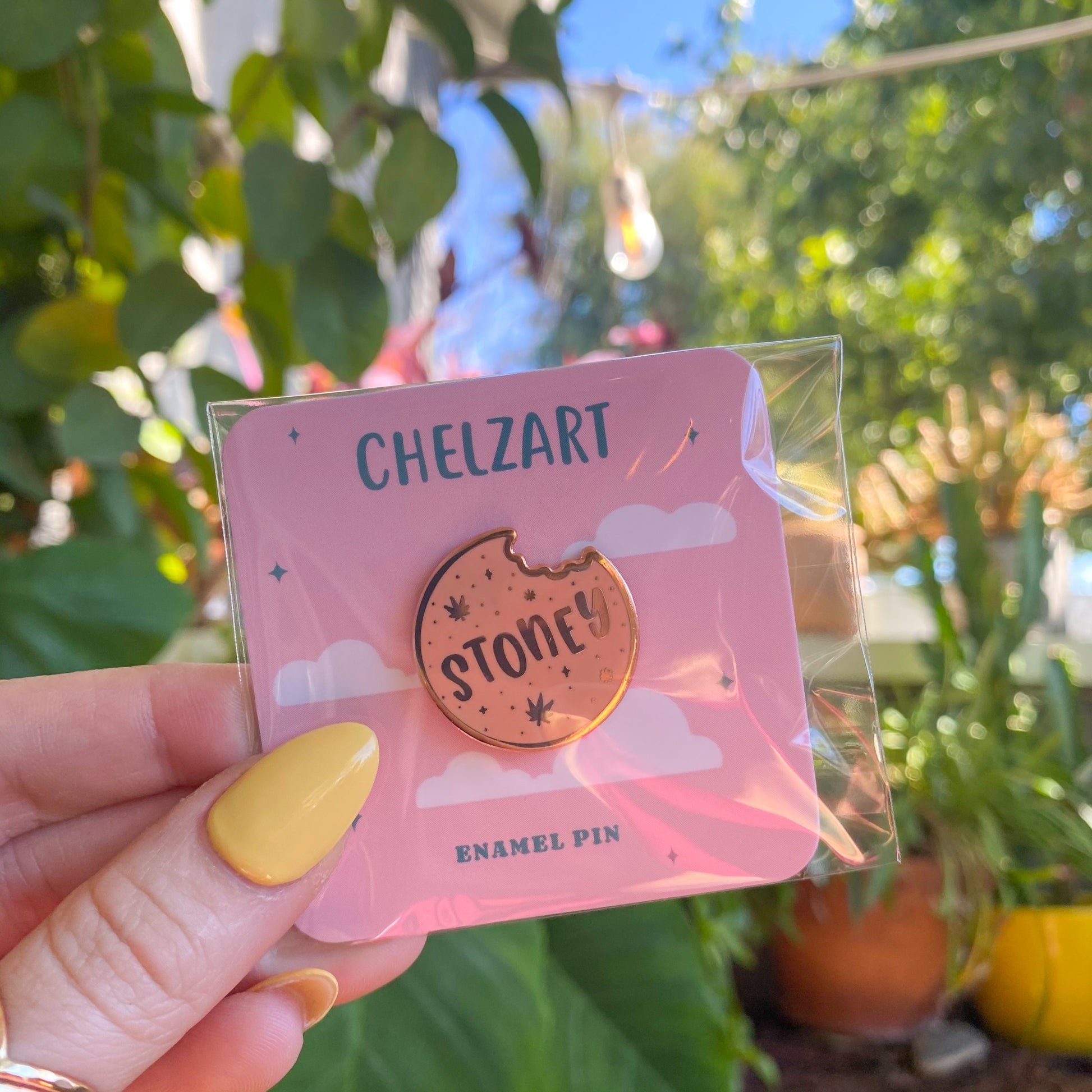 Stoney Bologna Enamel Pin