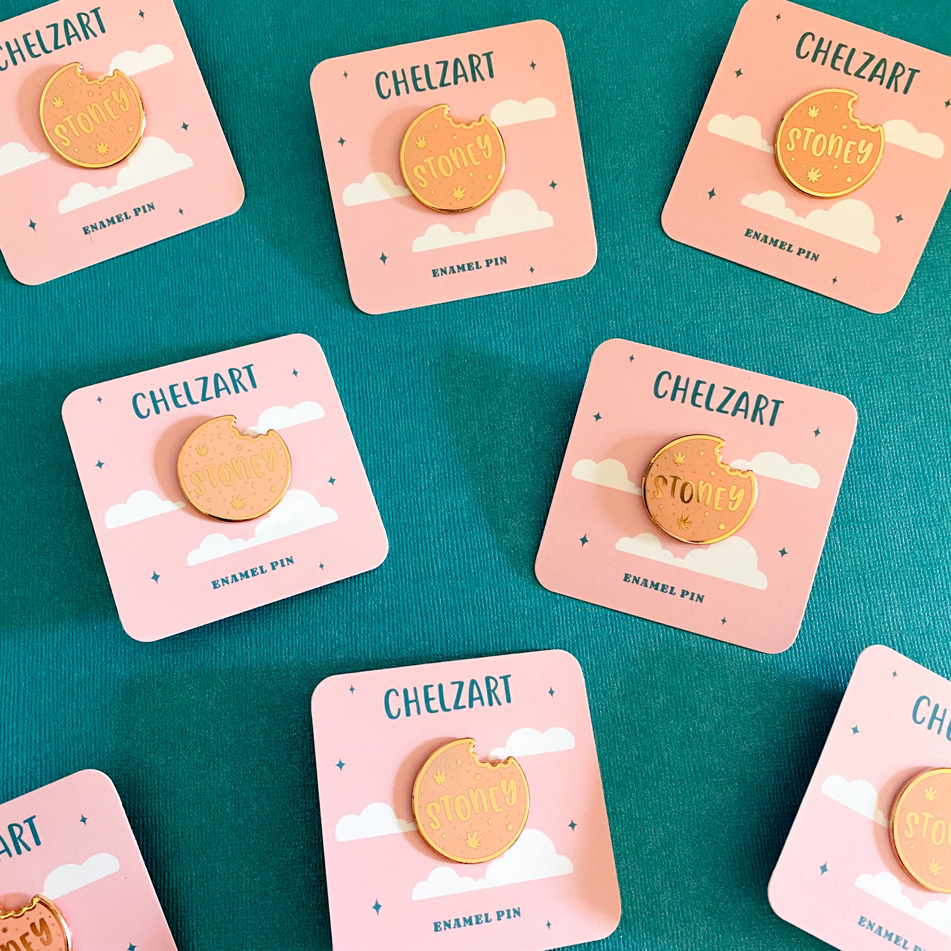 Stoney Bologna Enamel Pin