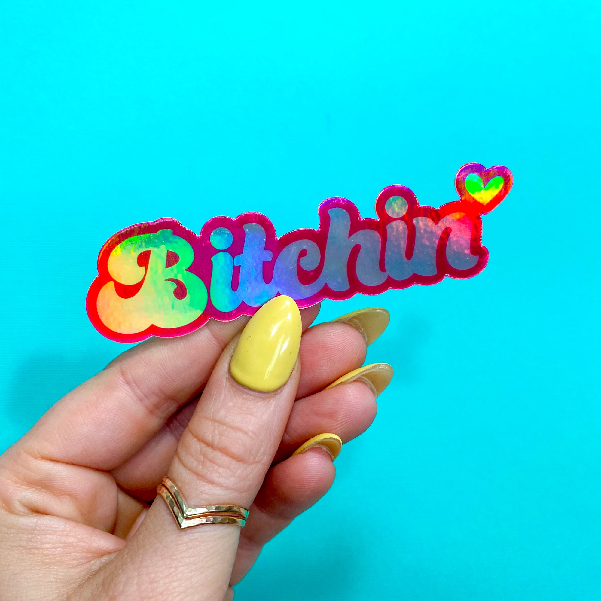 Bitchin' Vinyl Sticker