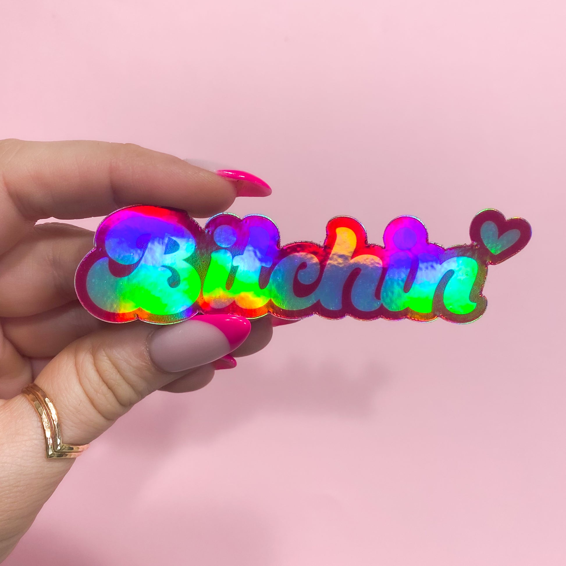 Bitchin' Vinyl Sticker