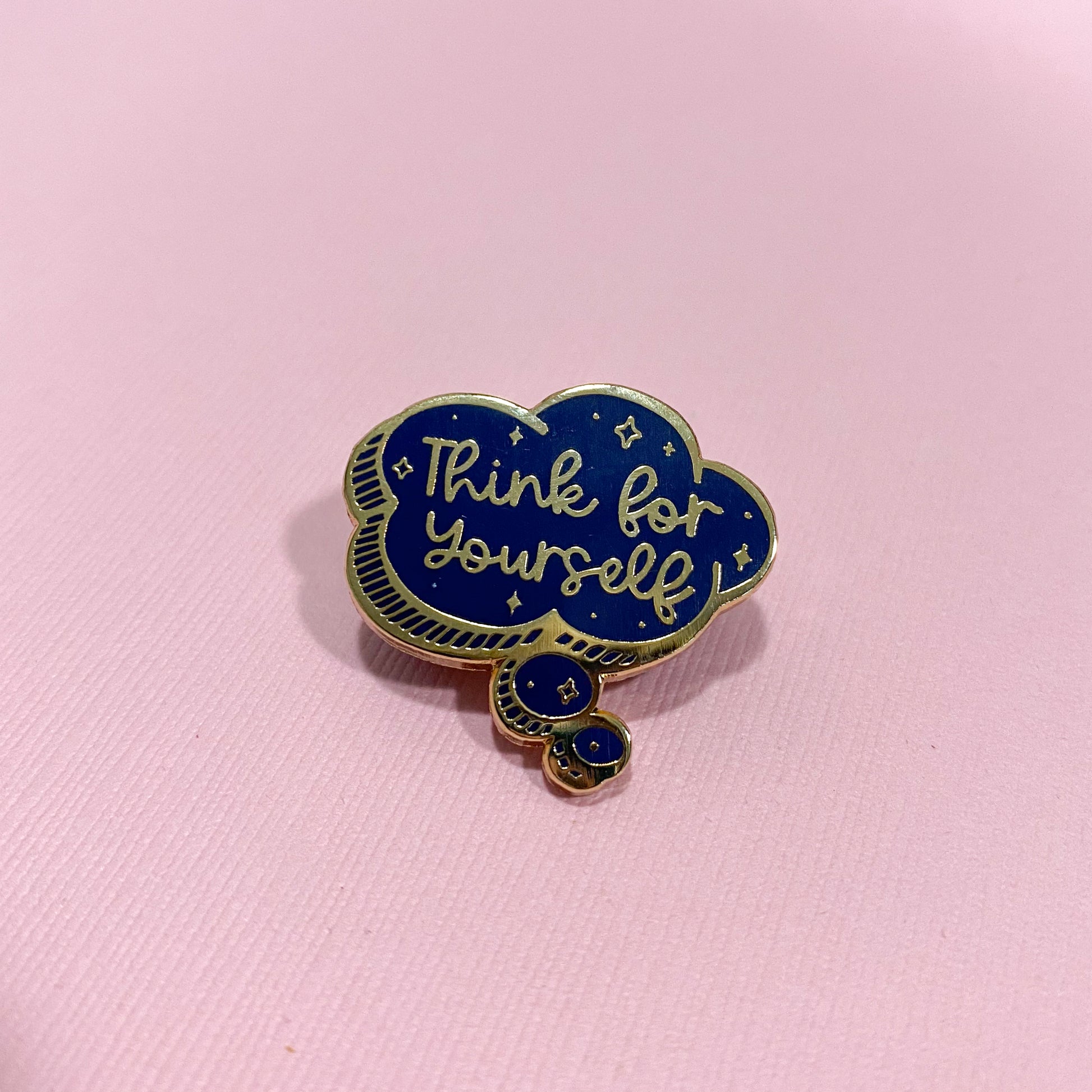 Think for Yourself Enamel Pin