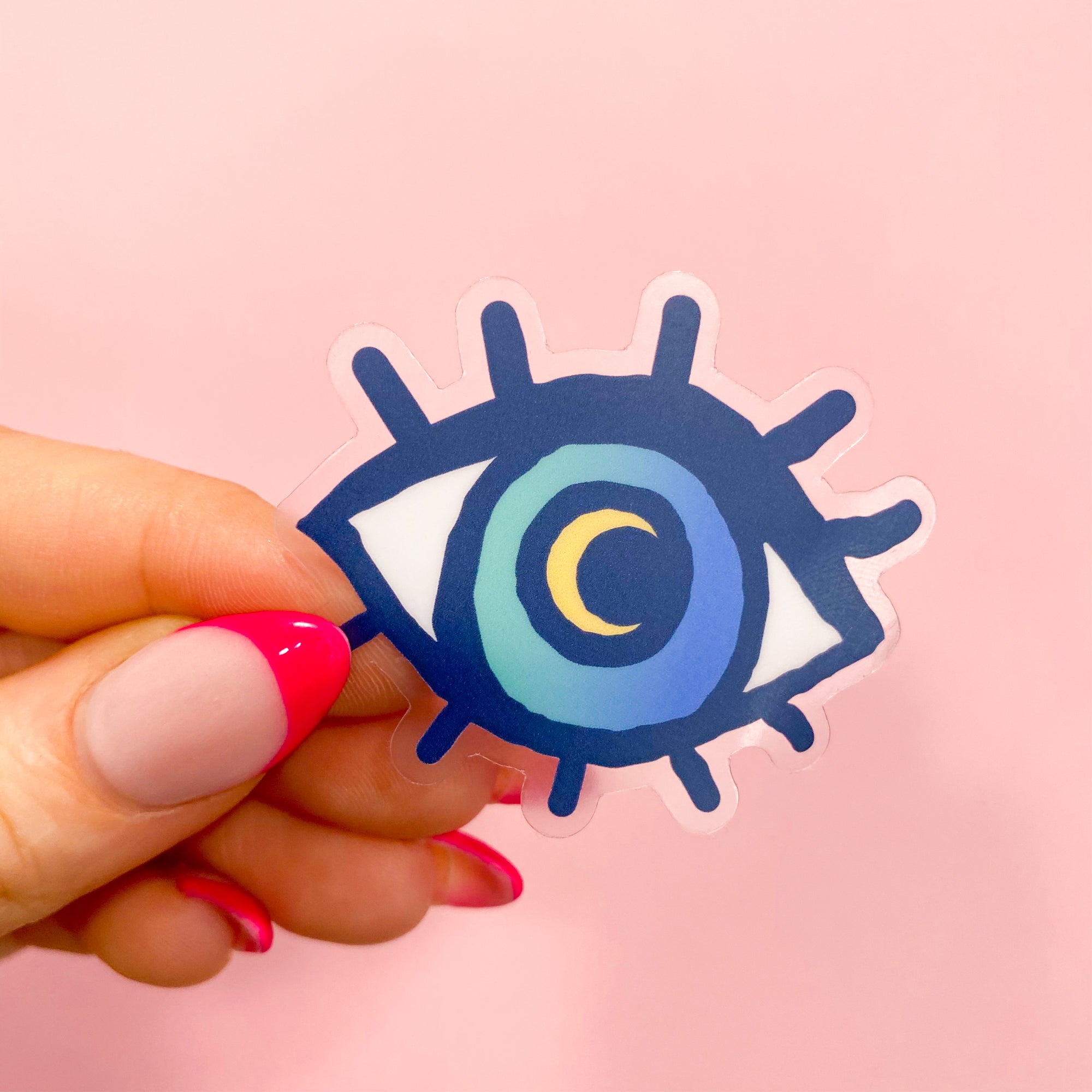 Evil Eye Vinyl Sticker