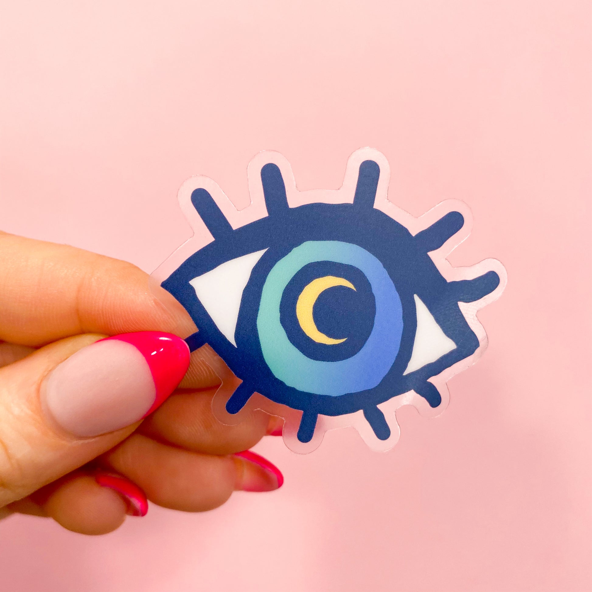 Evil Eye Vinyl Sticker