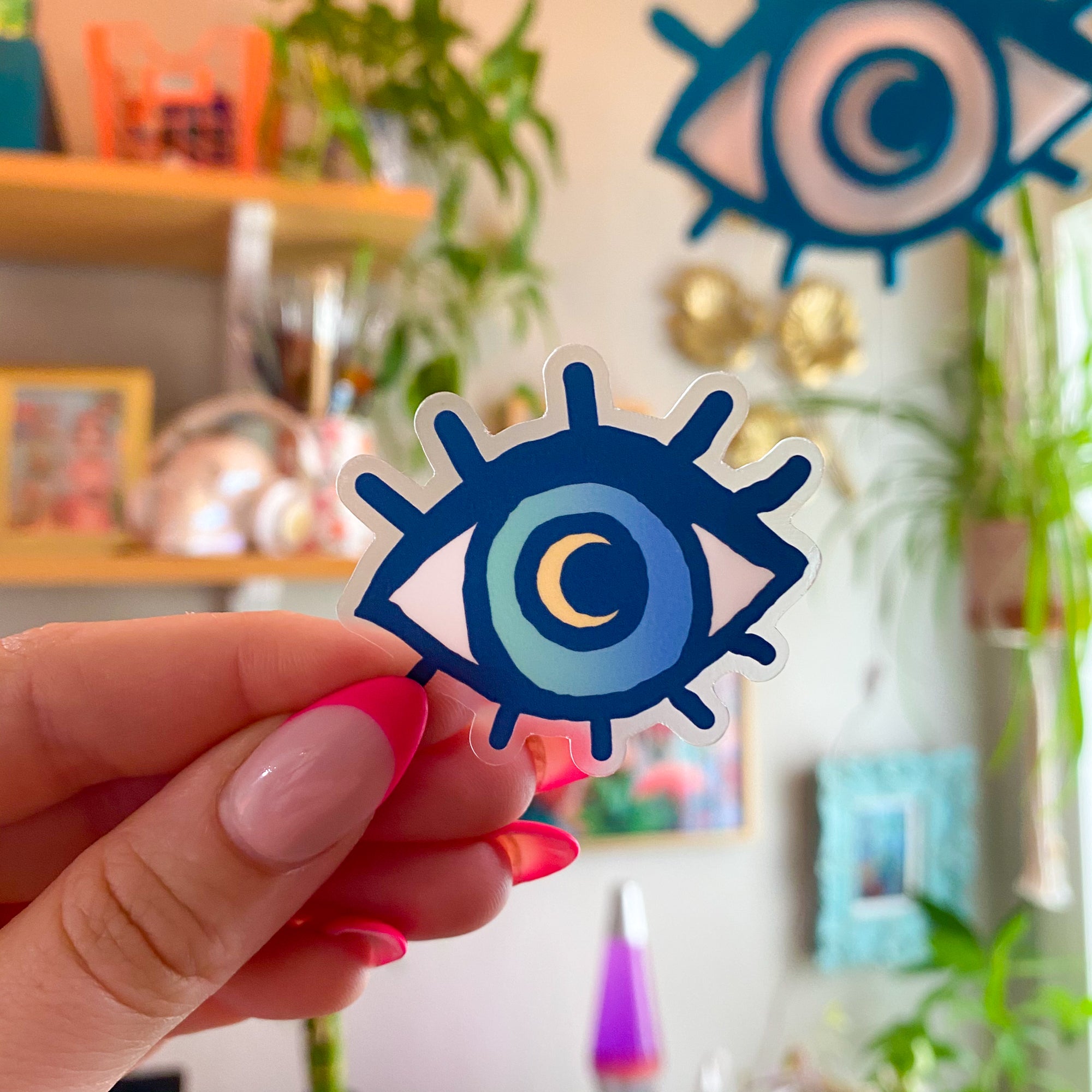 Evil Eye Vinyl Sticker