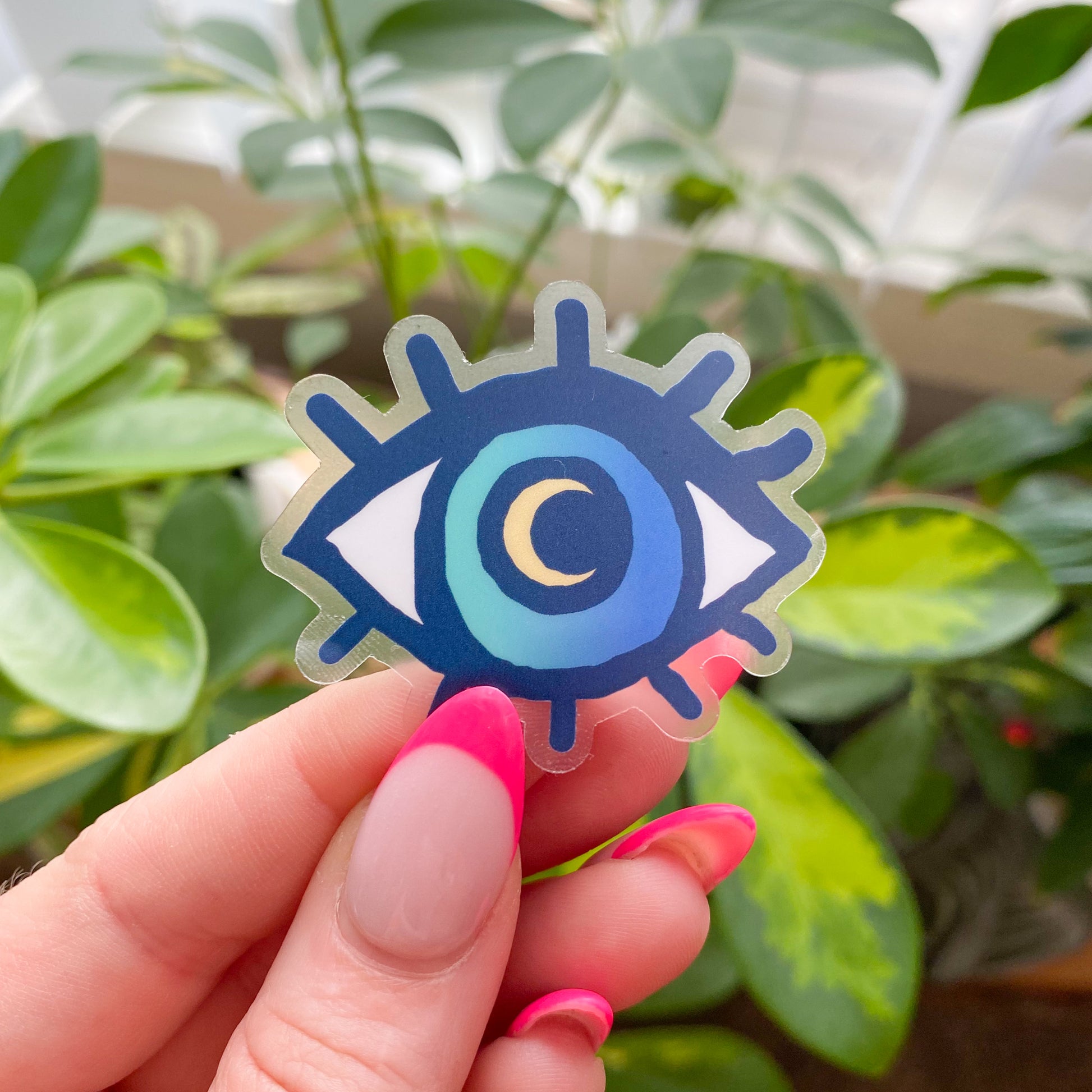 Evil Eye Vinyl Sticker