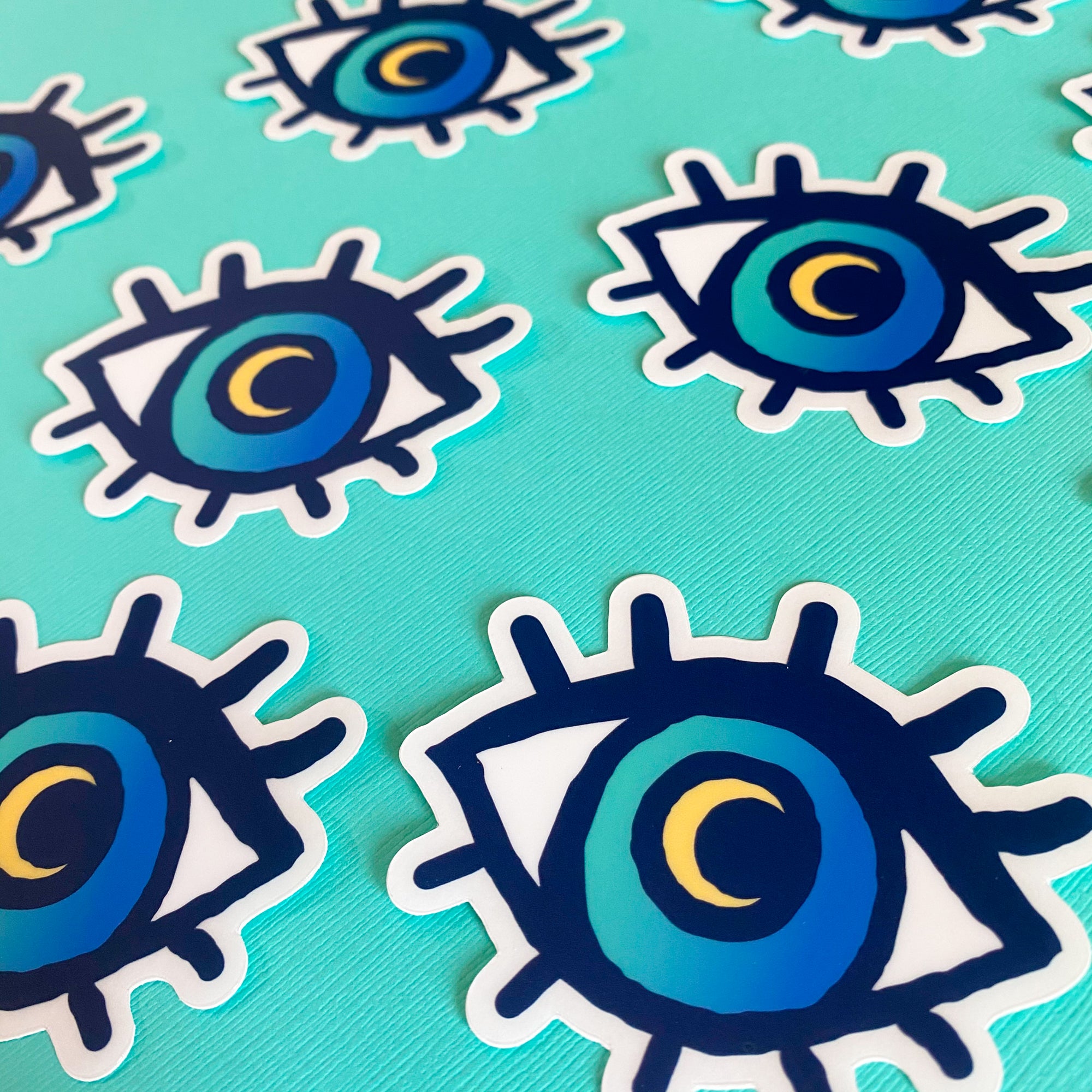 Evil Eye Vinyl Sticker