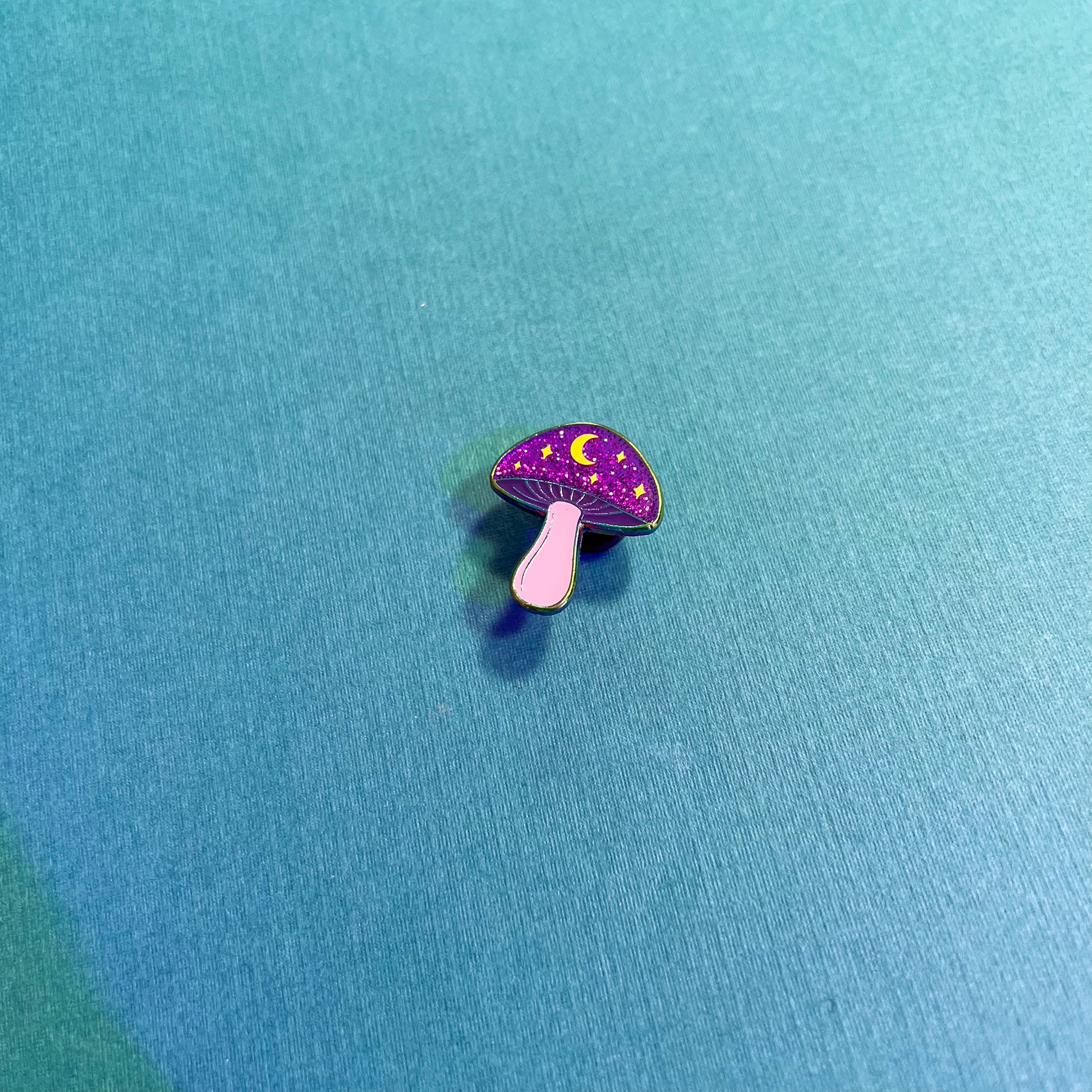 Celestial Mushroom Enamel Pin