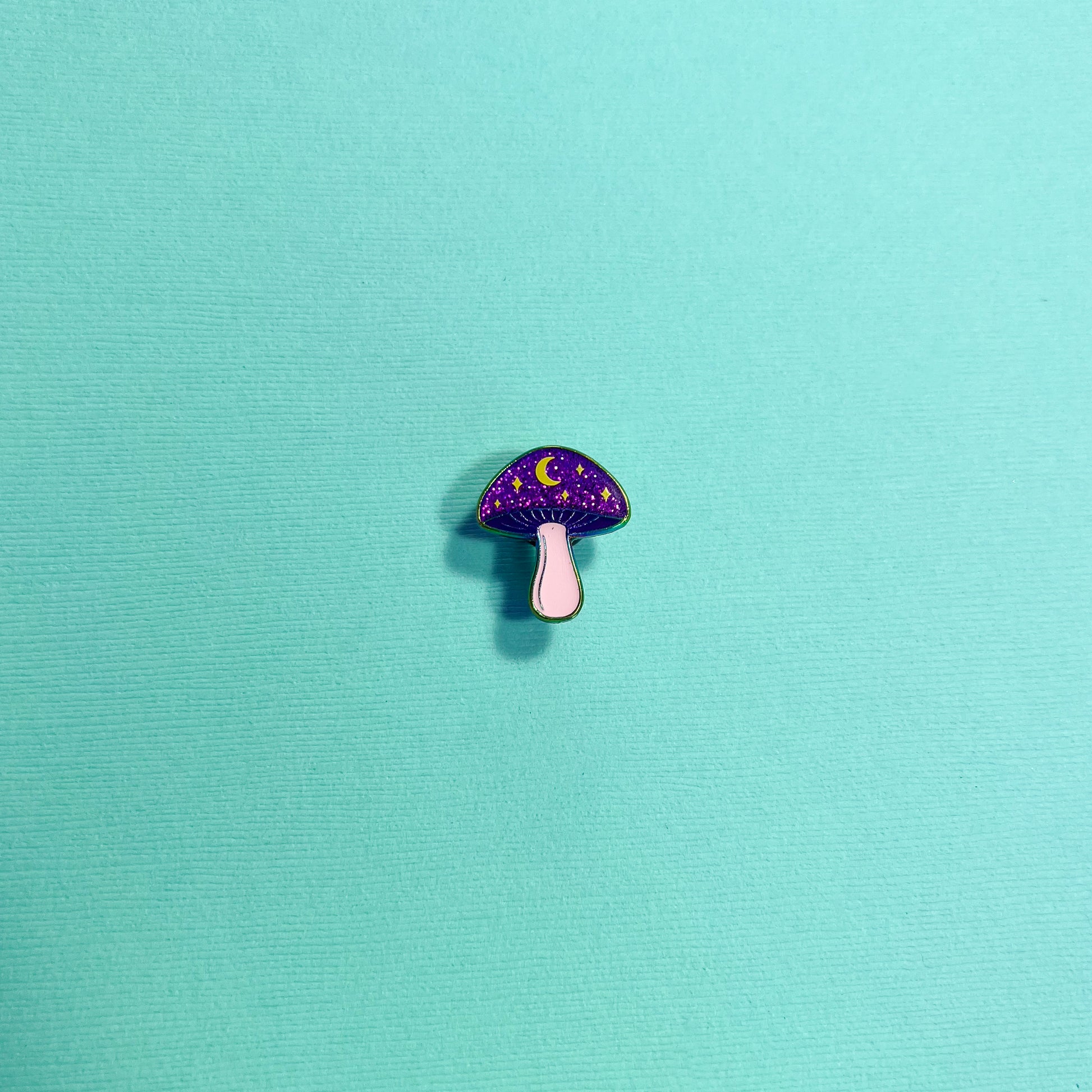 Celestial Mushroom Enamel Pin