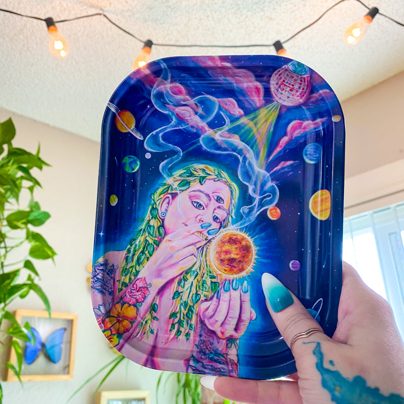 Weed Goddess Rolling Tray