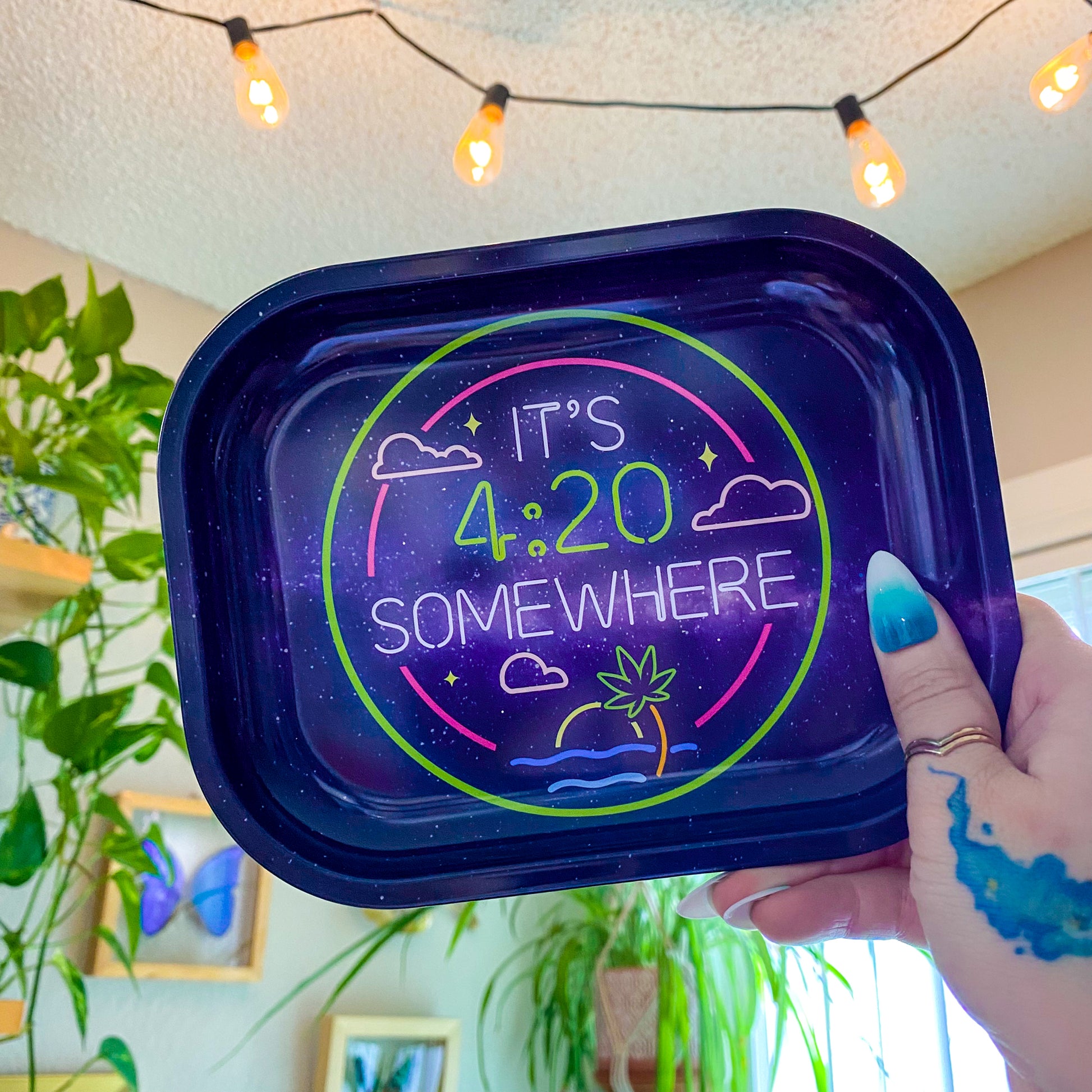It's 4:20 Somewhere Rolling Tray