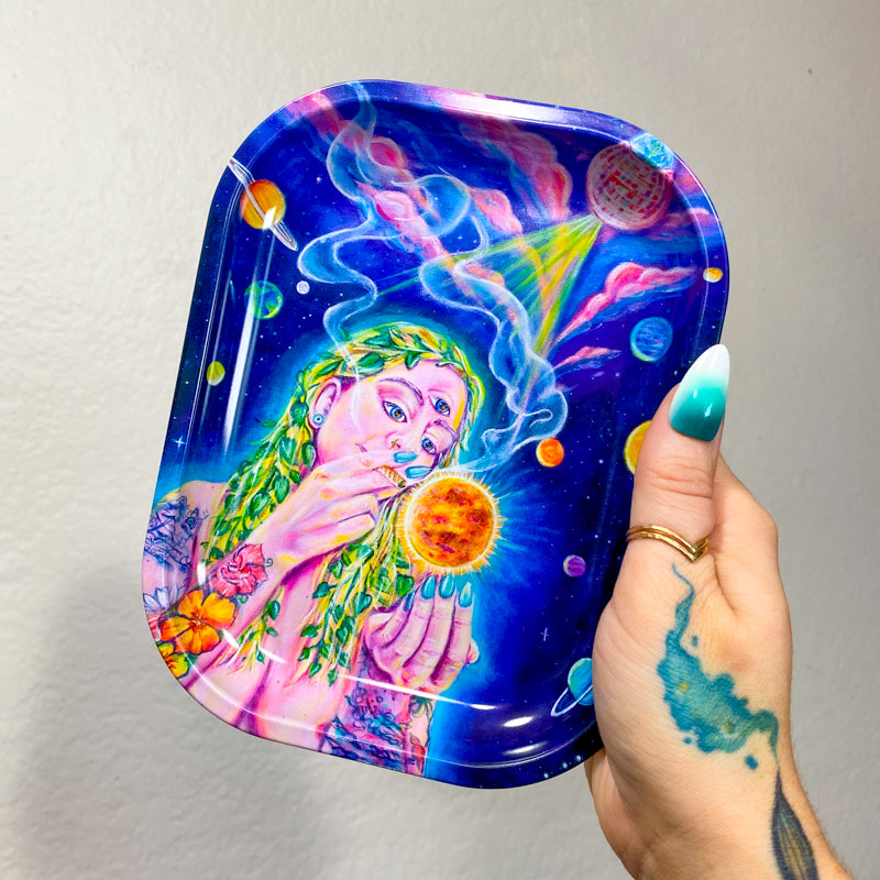 Weed Goddess Rolling Tray