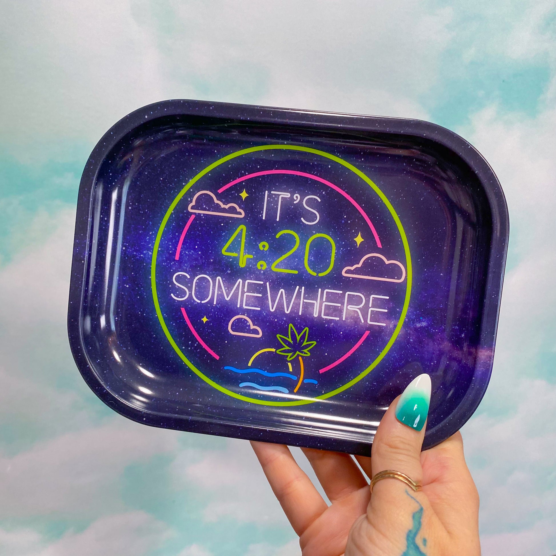 It's 4:20 Somewhere Rolling Tray