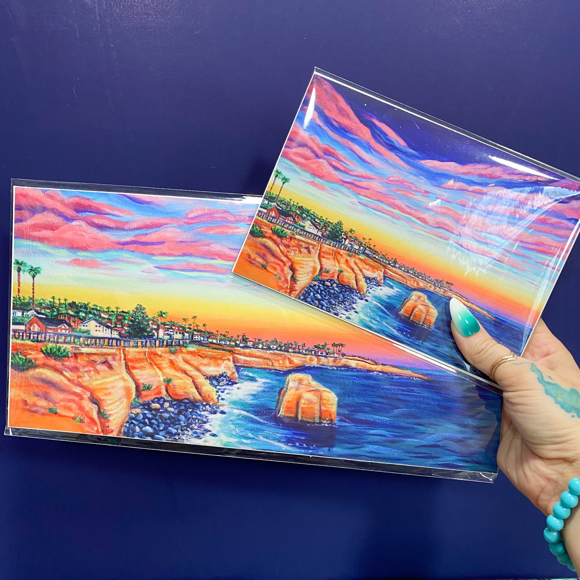 Sunset Cliffs, San Diego Art Print