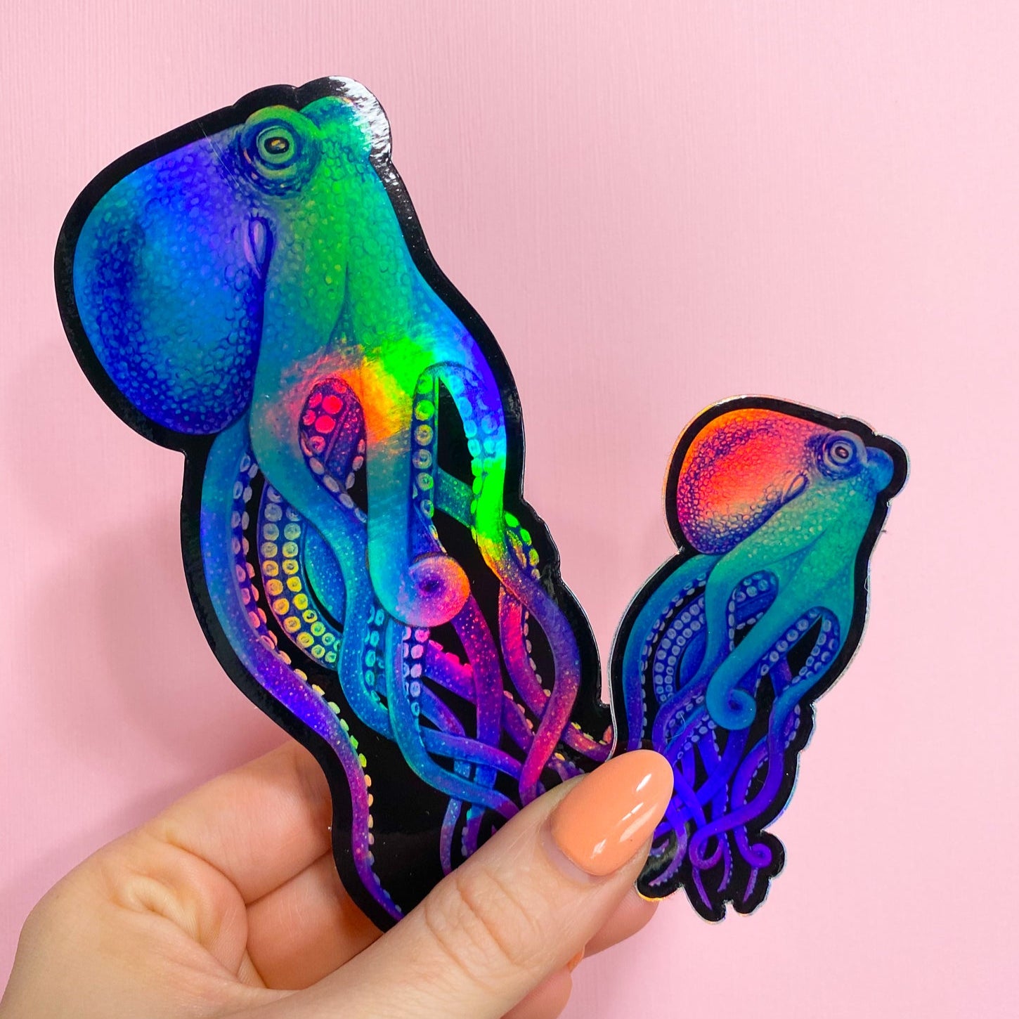 Octogalaxy Vinyl Sticker