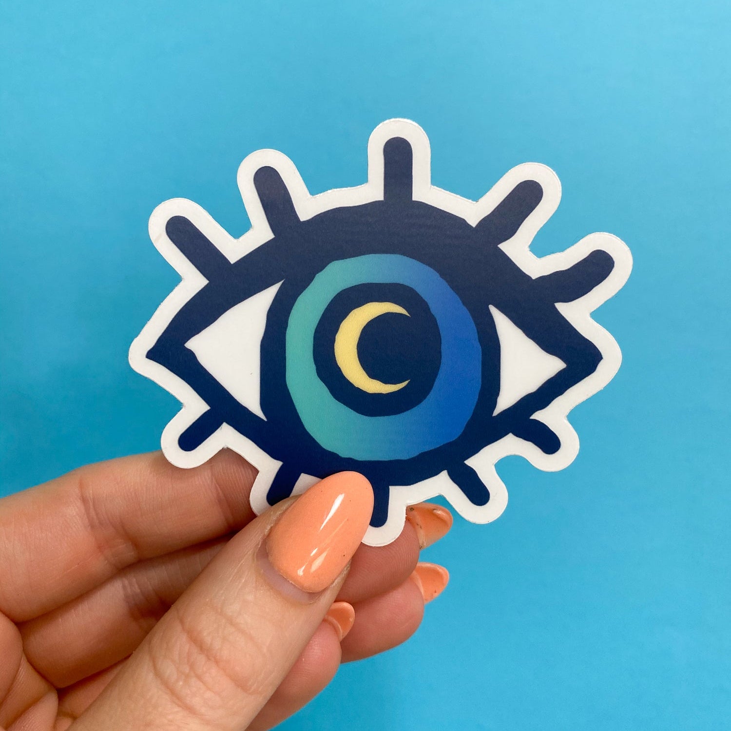 Evil Eye Vinyl Sticker