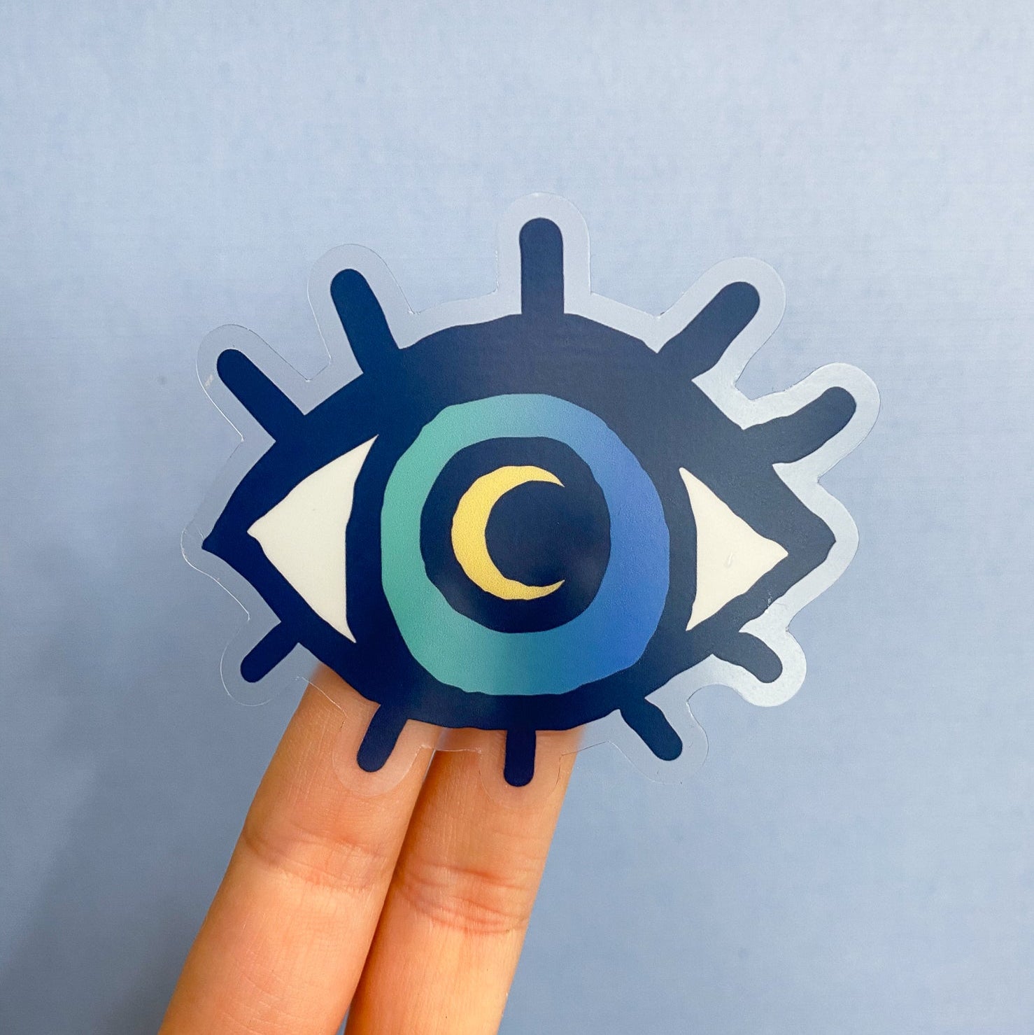 Evil Eye Vinyl Sticker