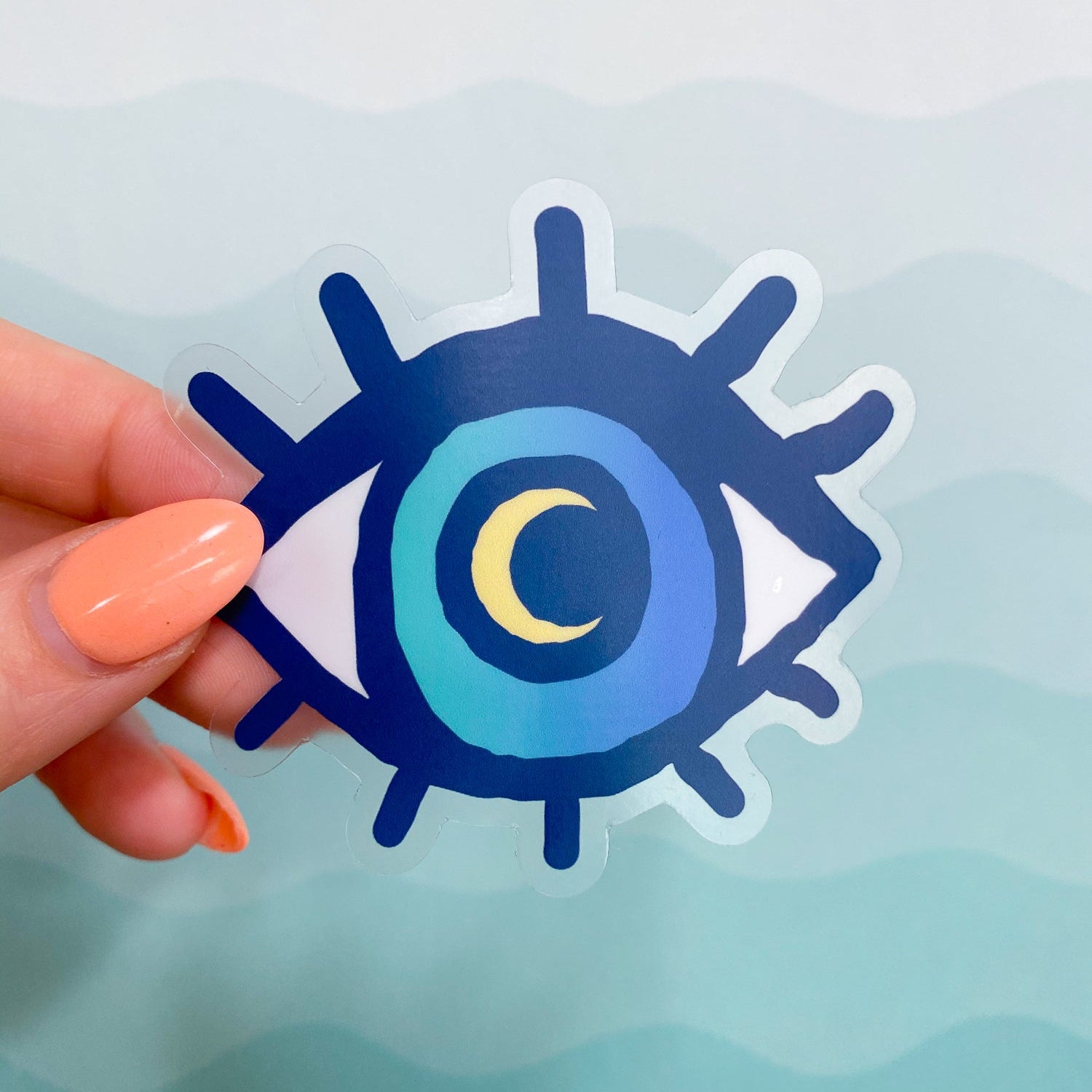 Evil Eye Vinyl Sticker