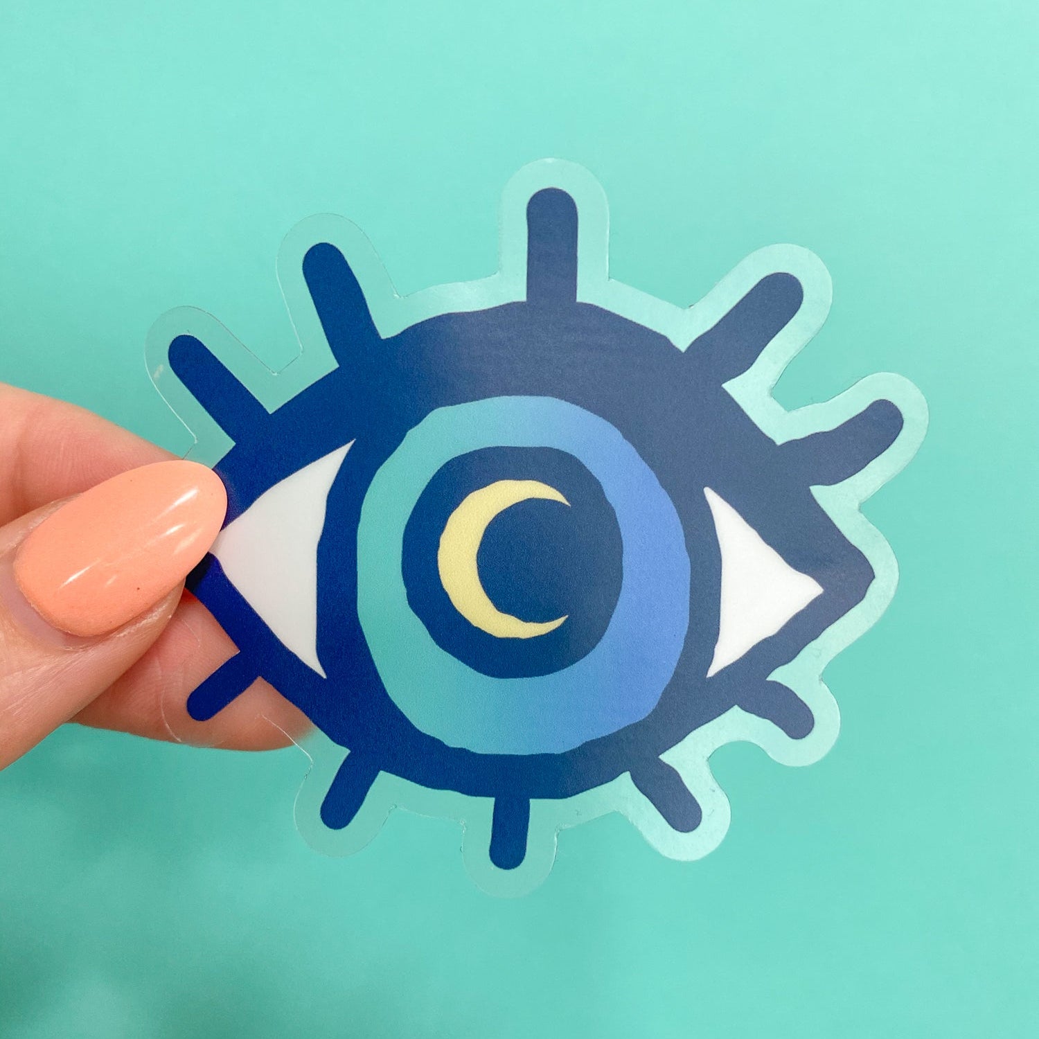 Evil Eye Vinyl Sticker