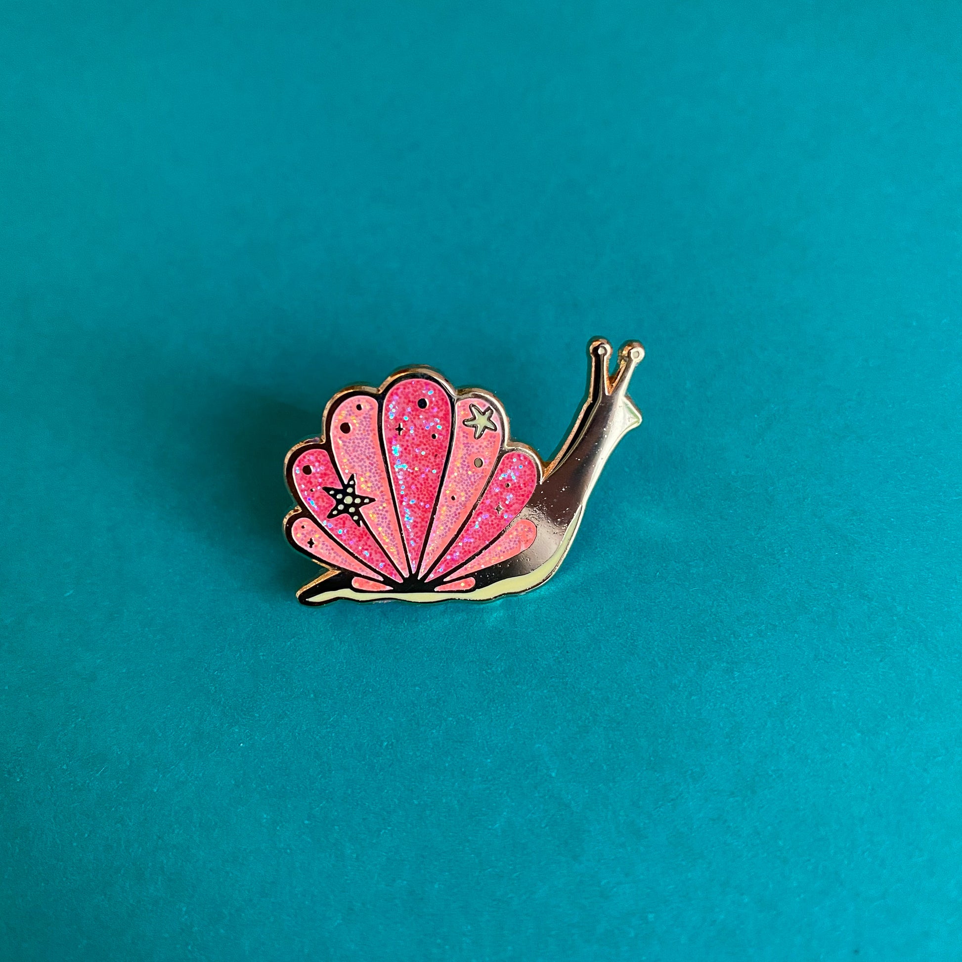 Sea Snail Enamel Pin