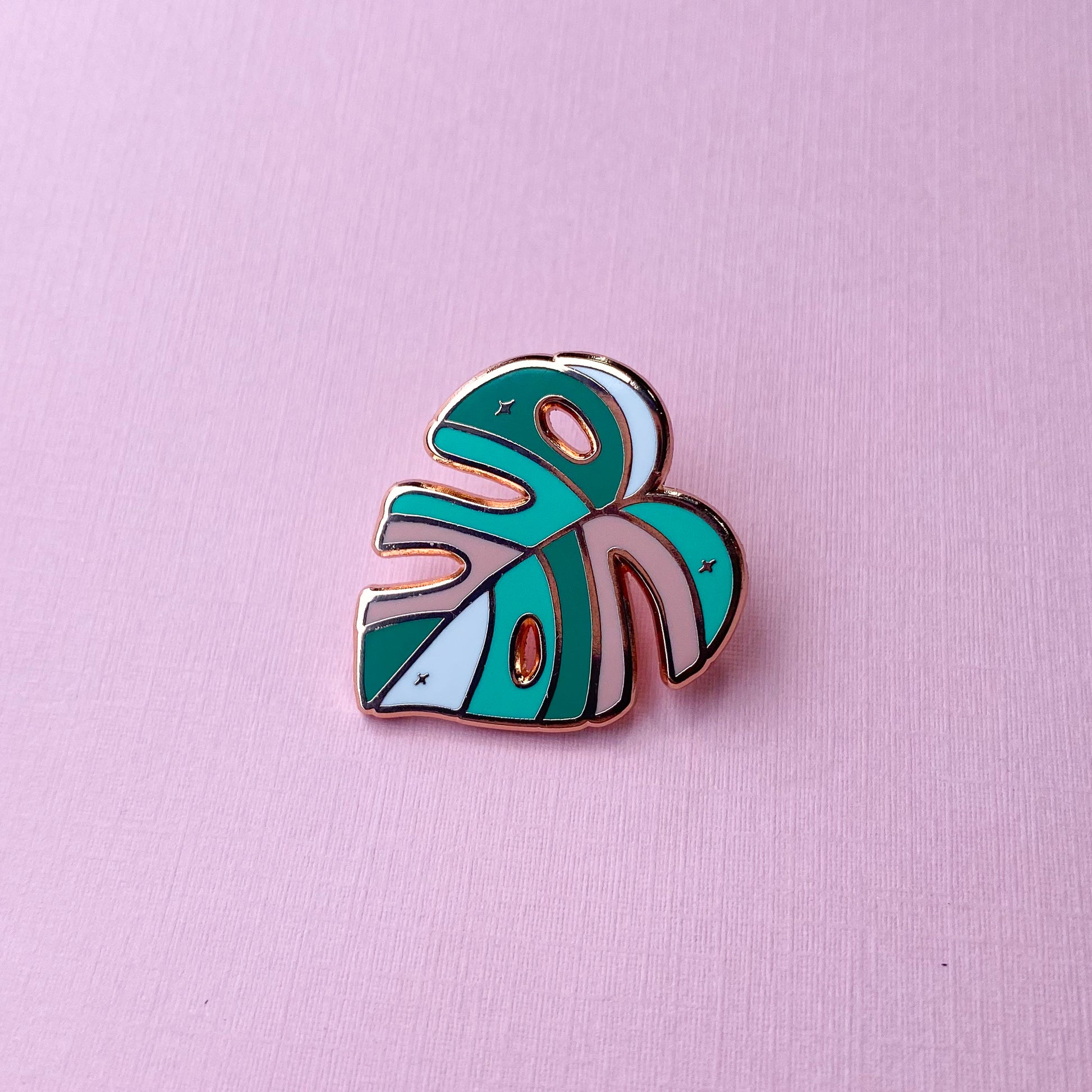 Monstera Leaf Enamel Pin