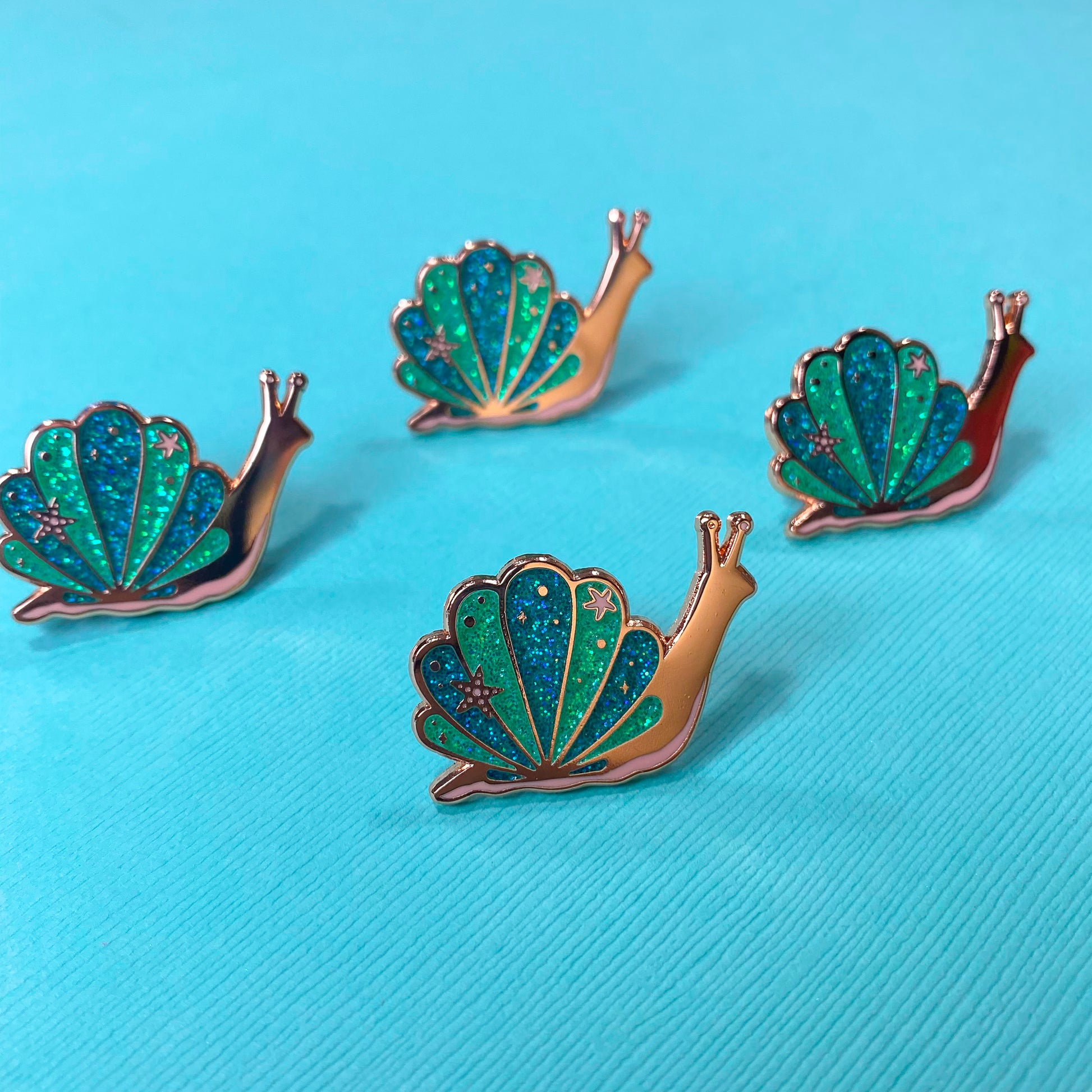 Sea Snail Enamel Pin