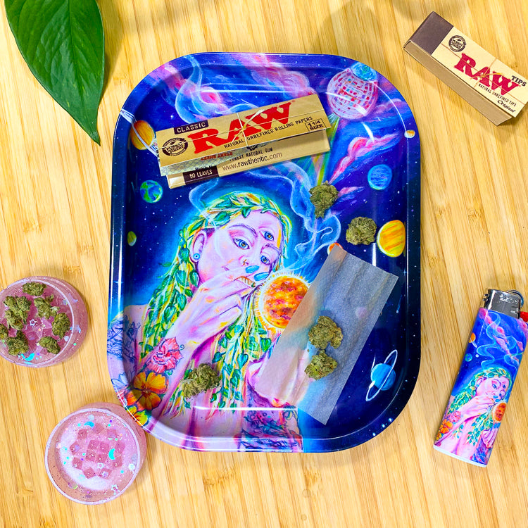 Weed Goddess Rolling Tray