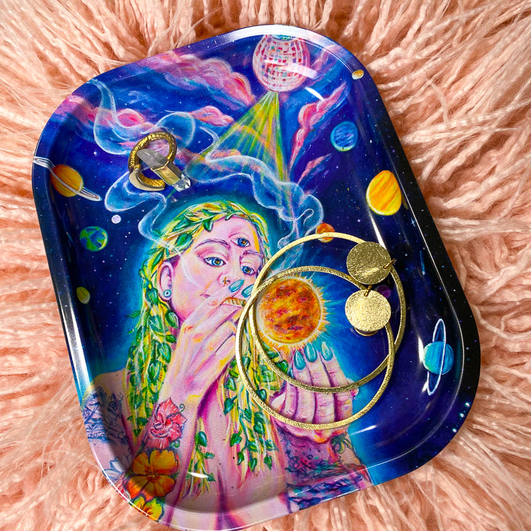 Weed Goddess Rolling Tray