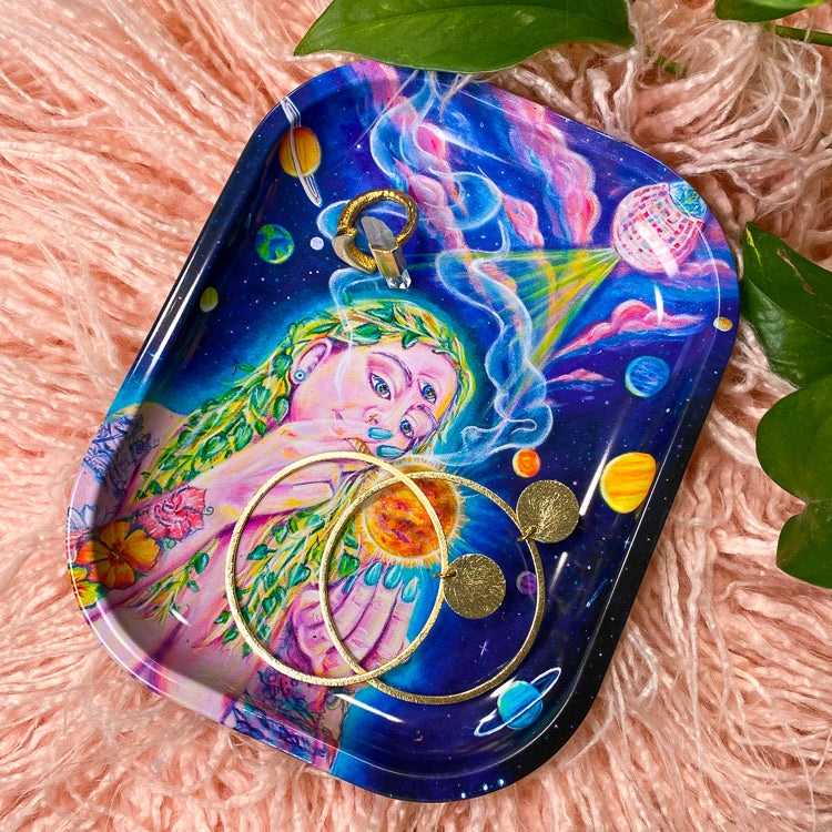 Weed Goddess Rolling Tray
