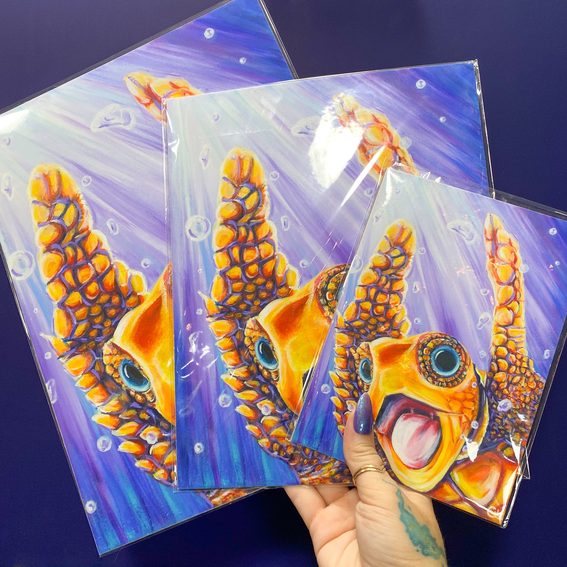 Turtley Awesome Art Print