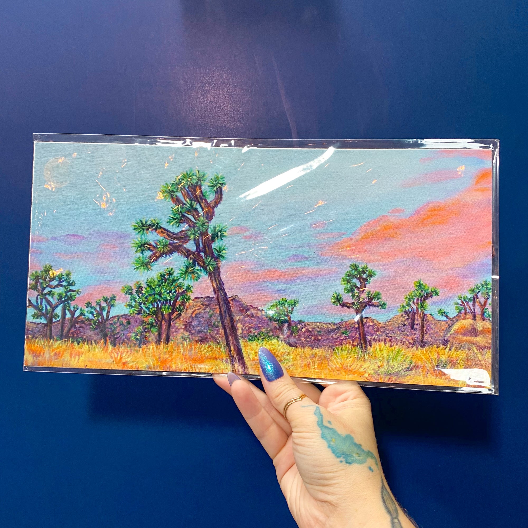 Joshua Tree Sunset Art Print