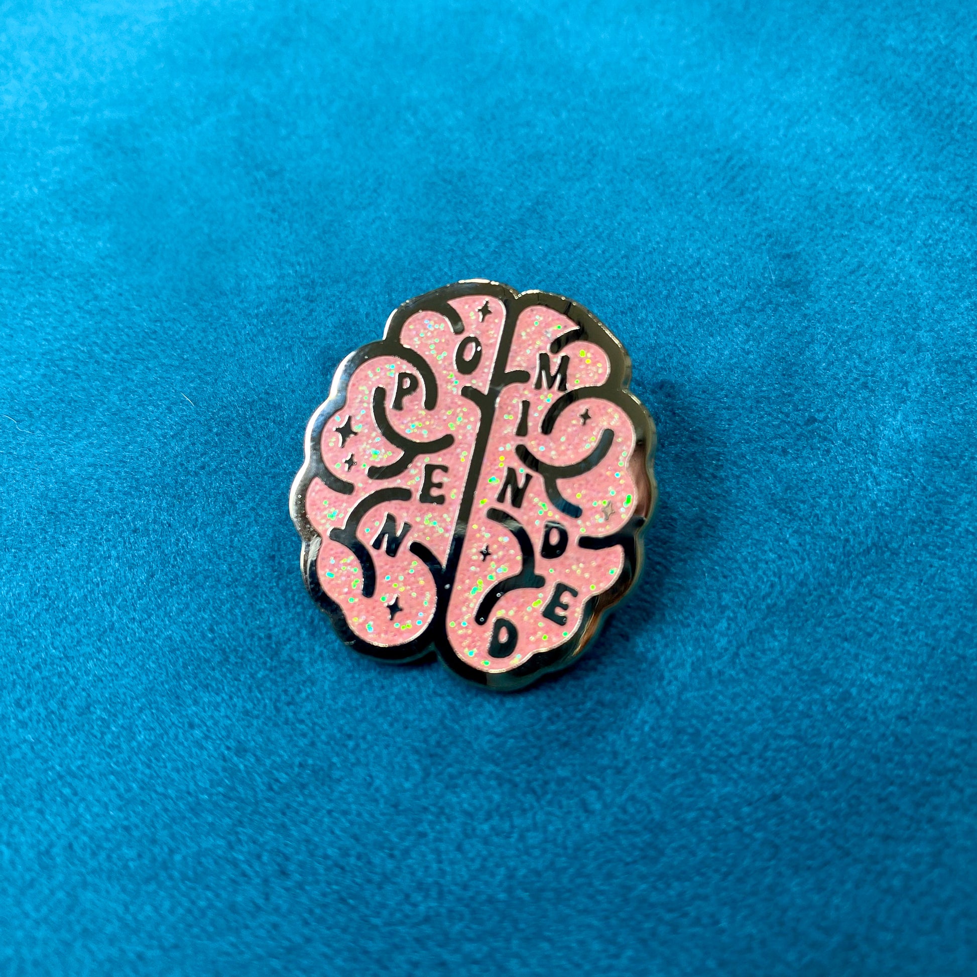 Open Minded Enamel Pin