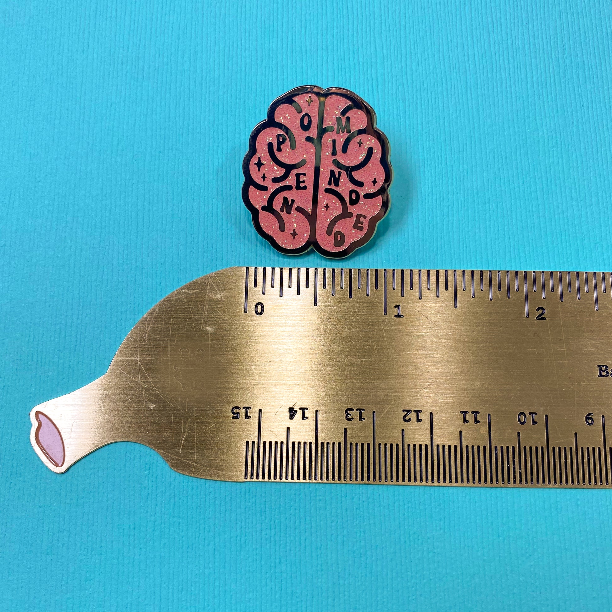 Open Minded Enamel Pin
