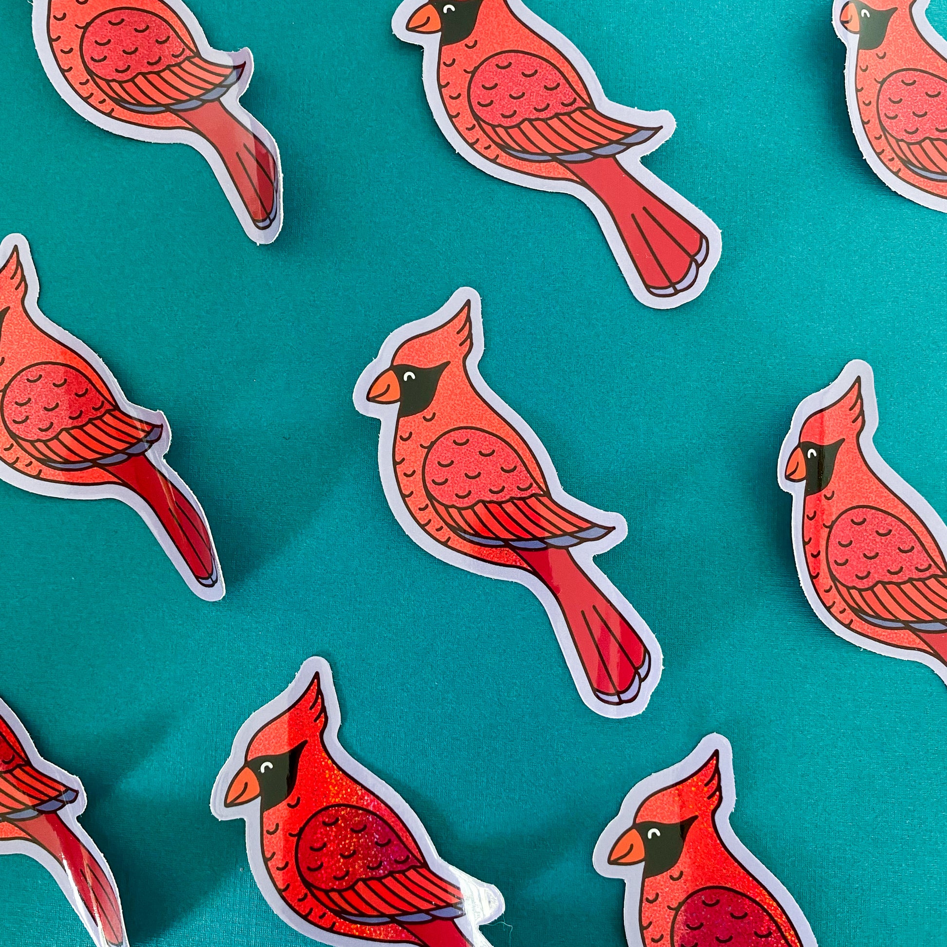 Cardinal Vinyl Sticker
