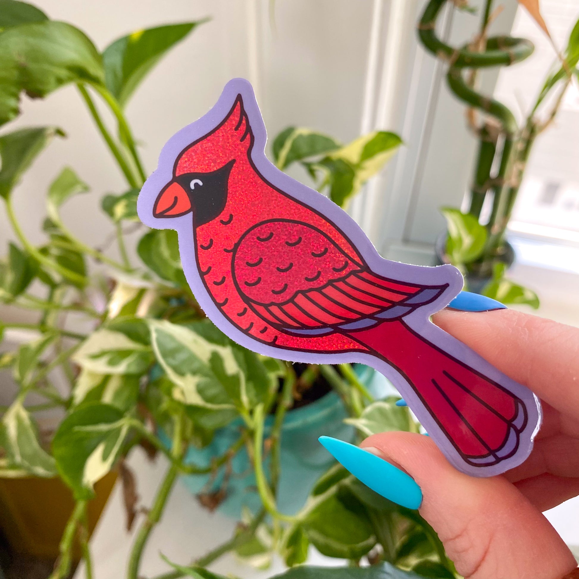 Cardinal Vinyl Sticker