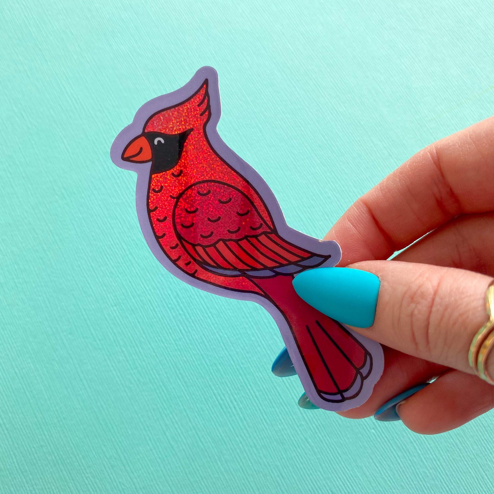 Cardinal Vinyl Sticker