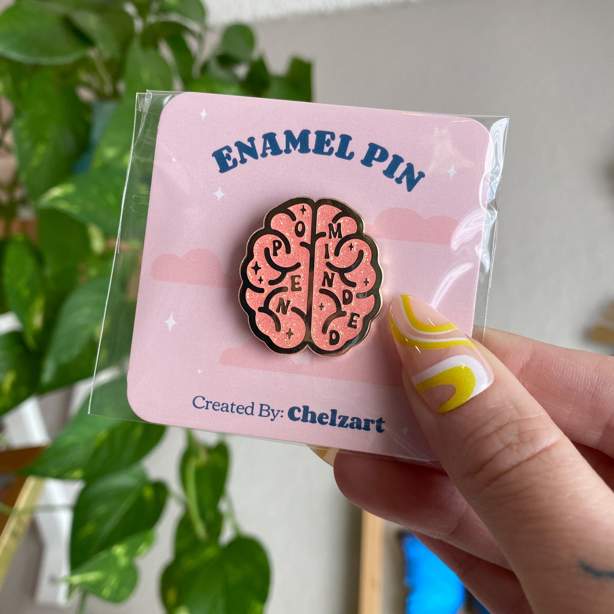 Open Minded Enamel Pin