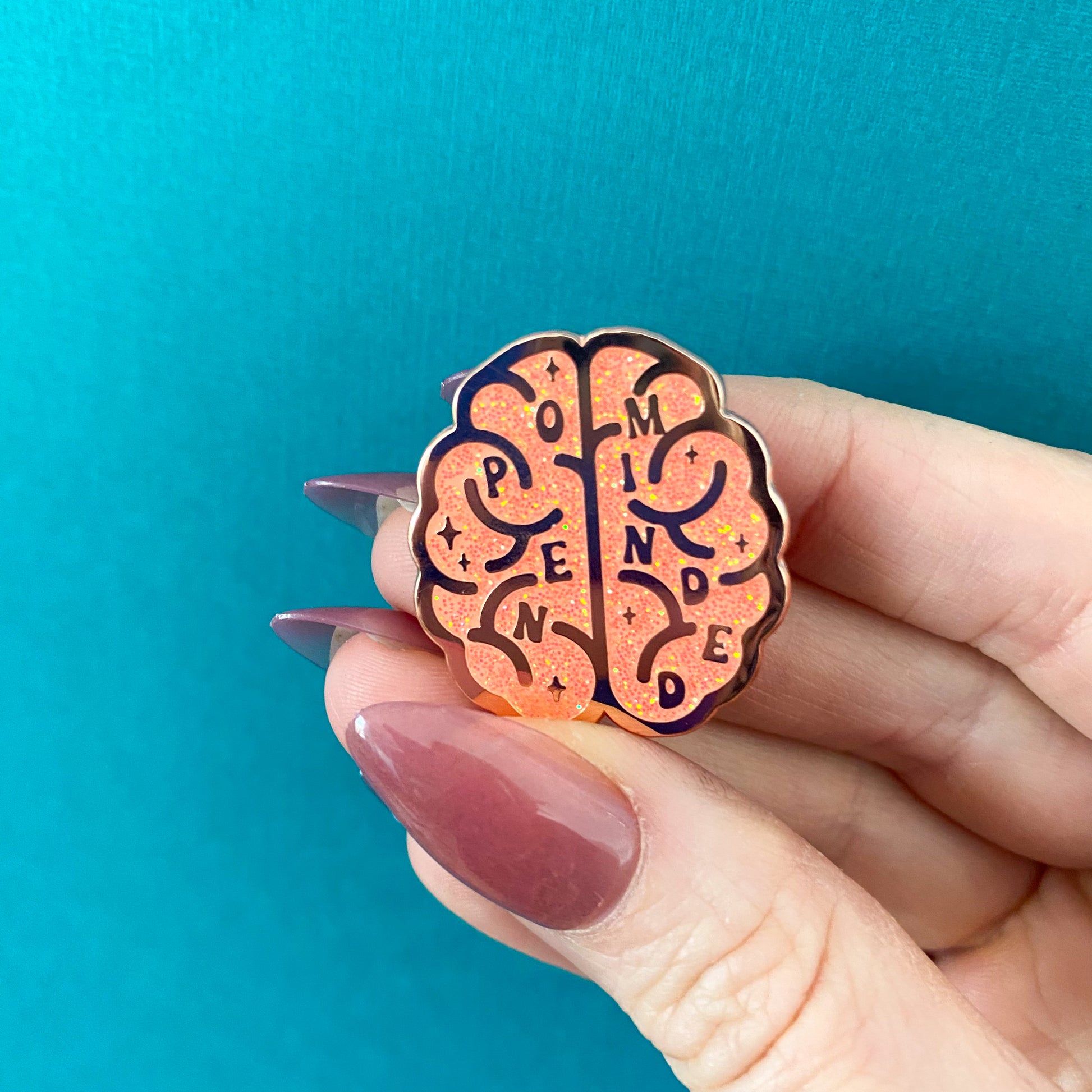 Open Minded Enamel Pin