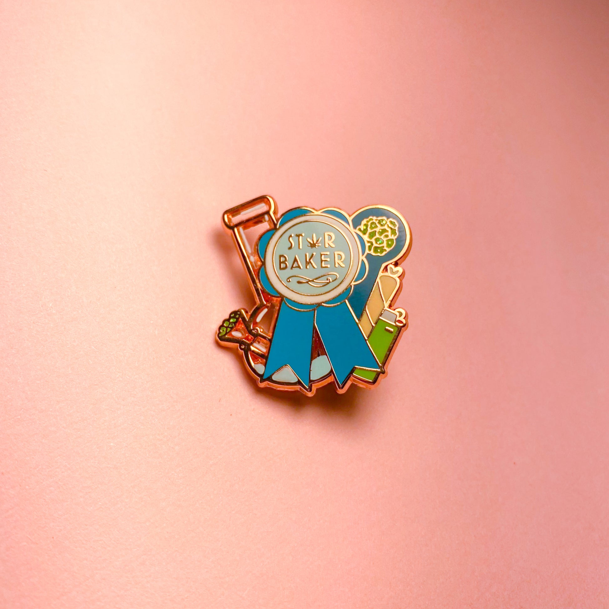 Star Baker Enamel Pin