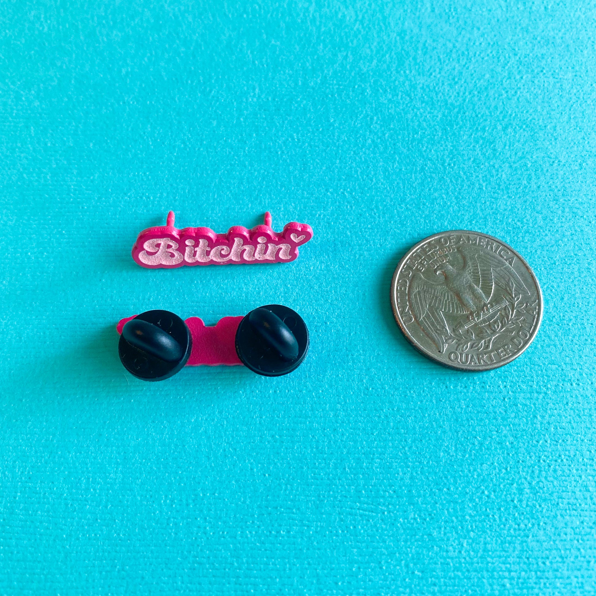 Bitchin Enamel Pin