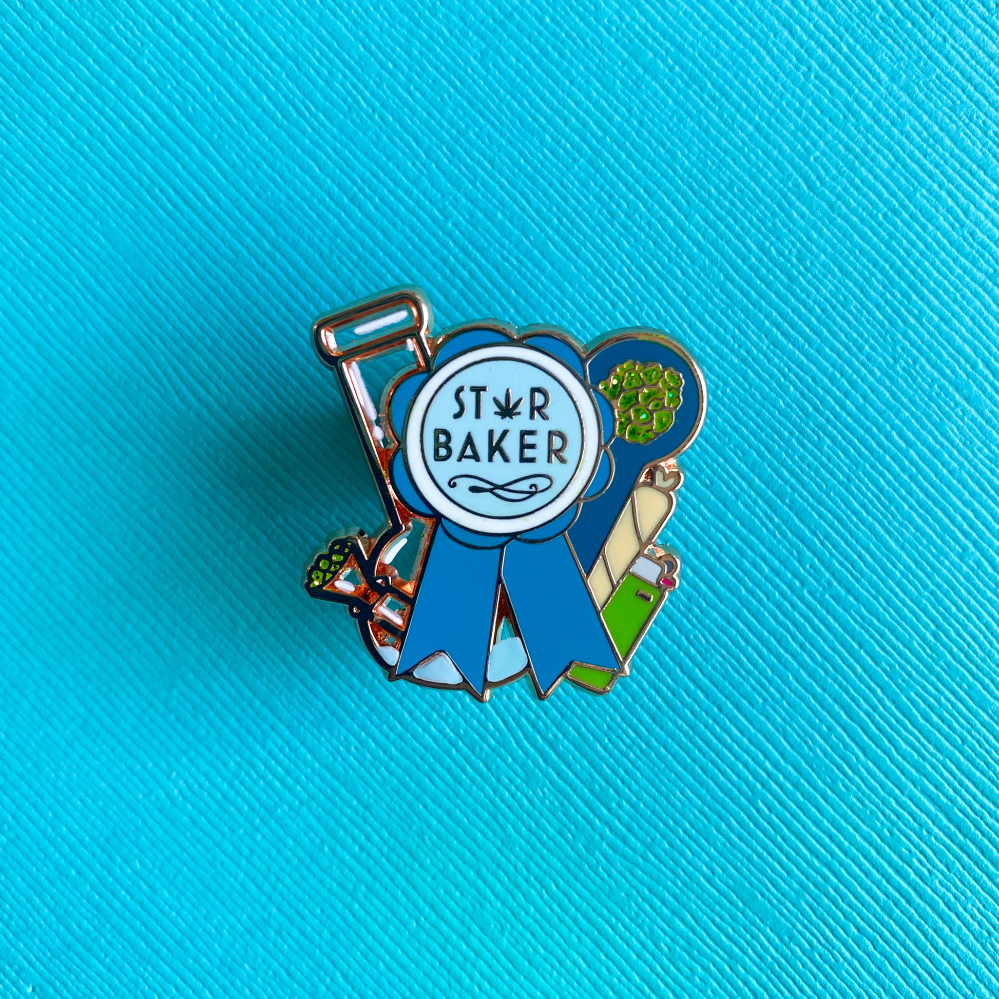 Star Baker Enamel Pin