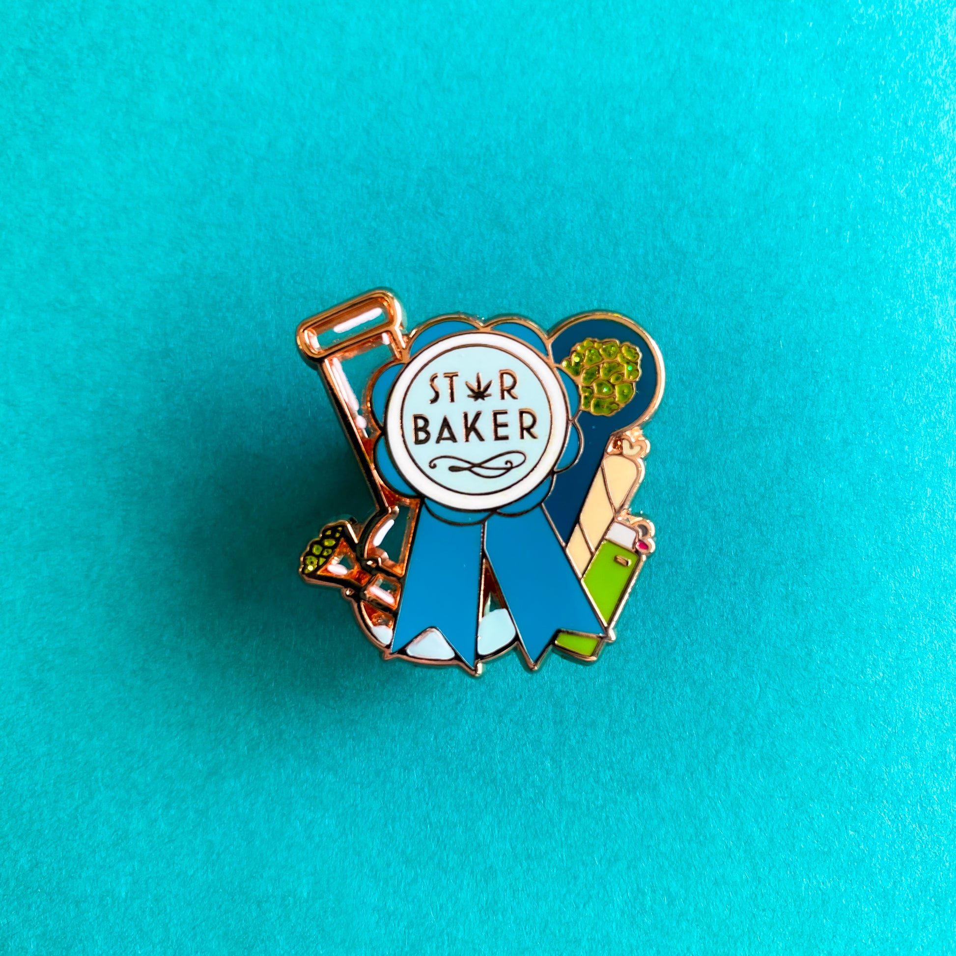 Star Baker Enamel Pin