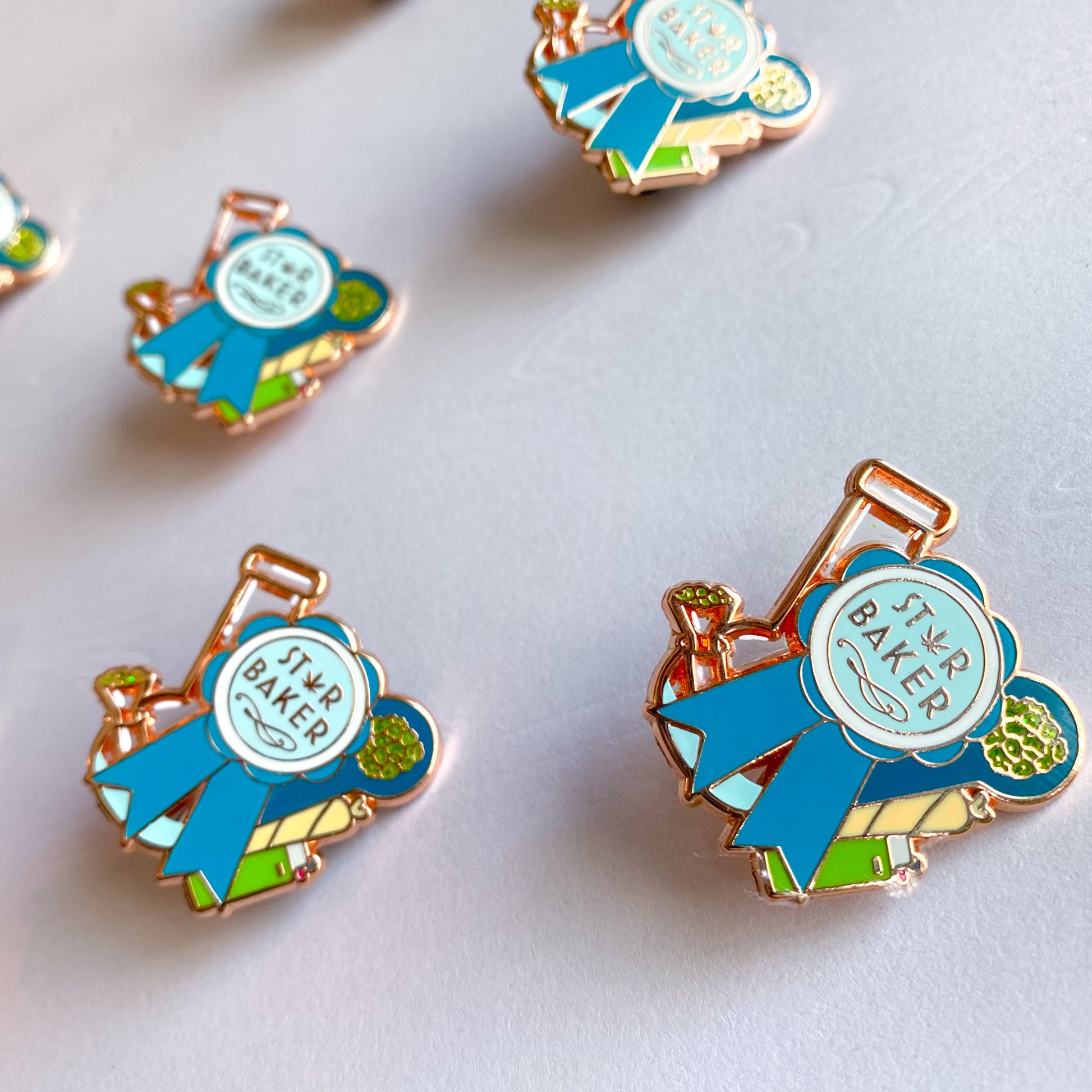 Star Baker Enamel Pin
