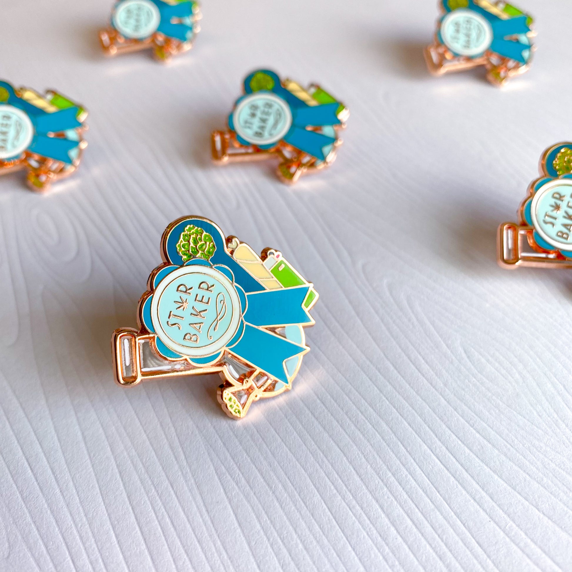 Star Baker Enamel Pin