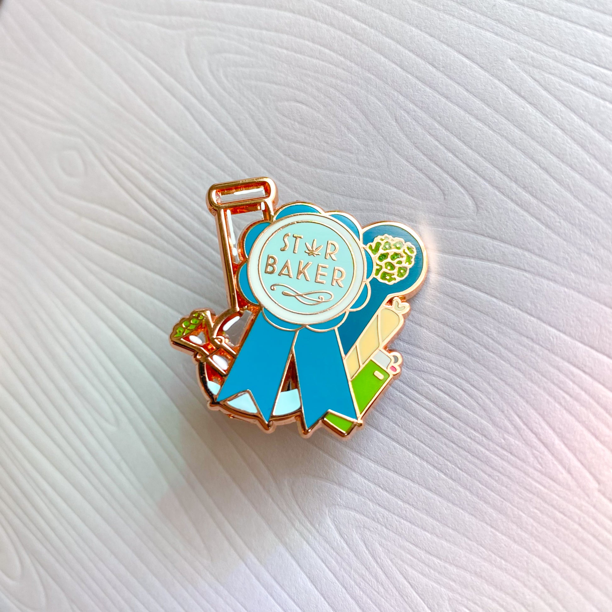Star Baker Enamel Pin