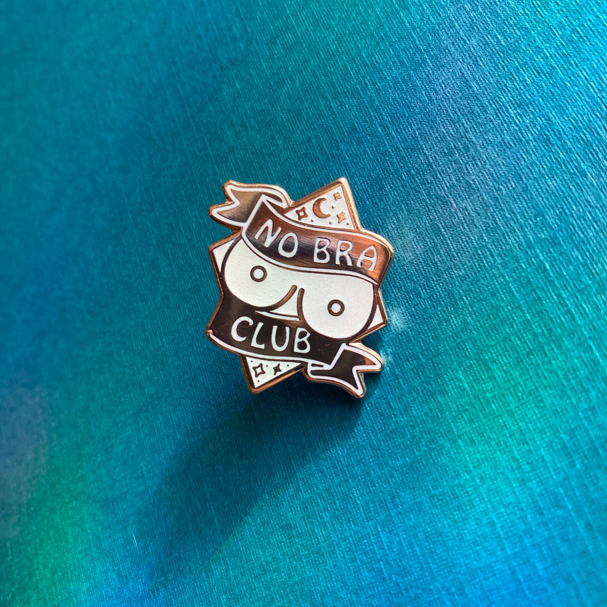 No Bra Club Enamel Pin