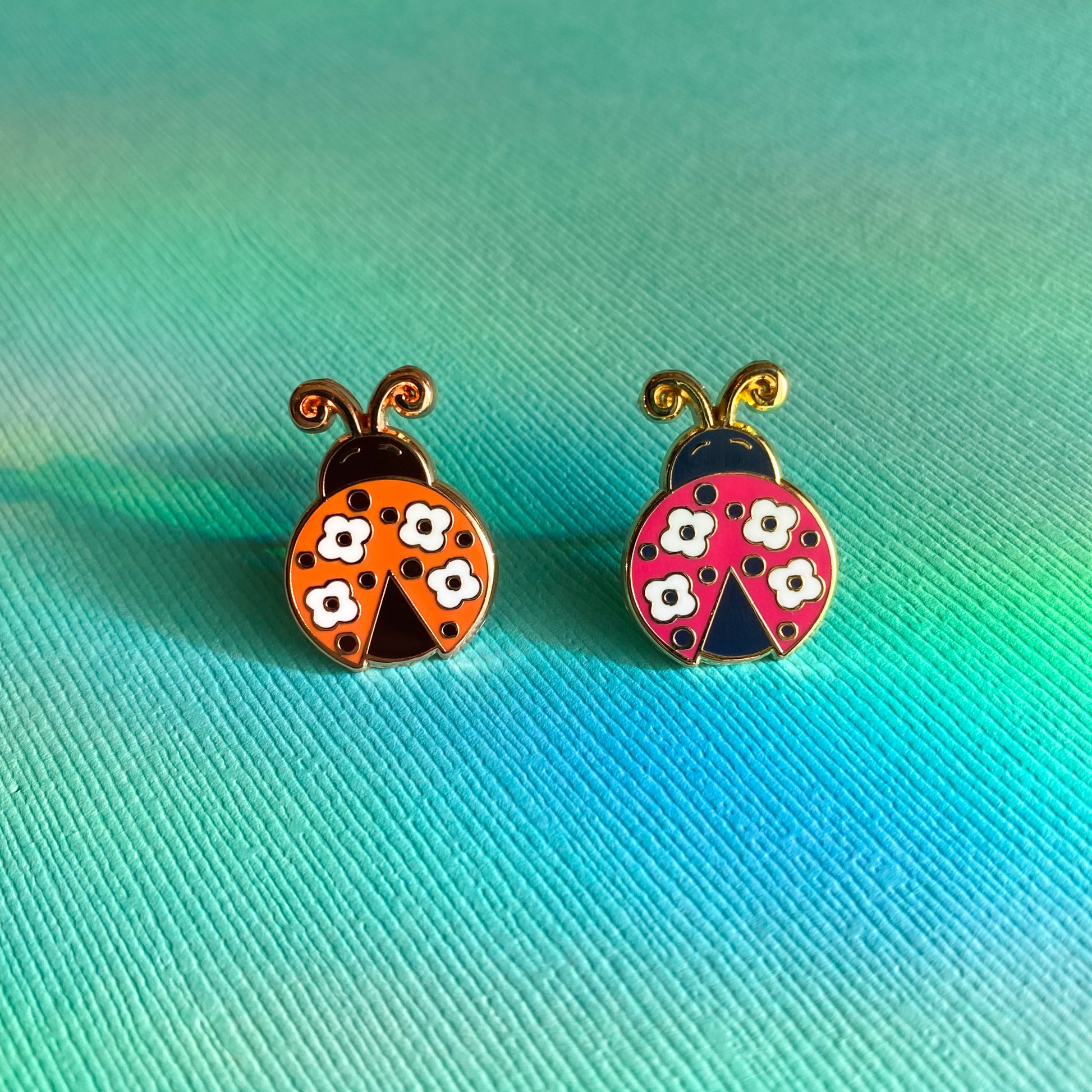 Retro Ladybug Enamel Pin