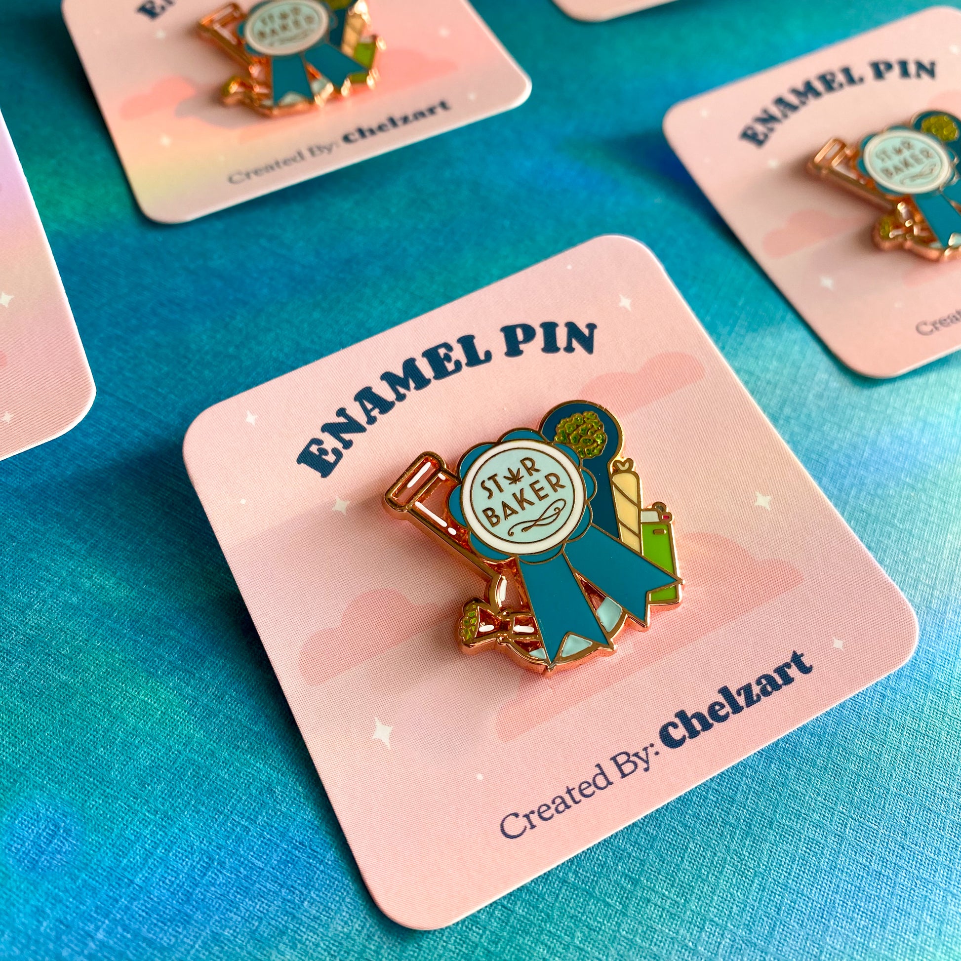 Star Baker Enamel Pin