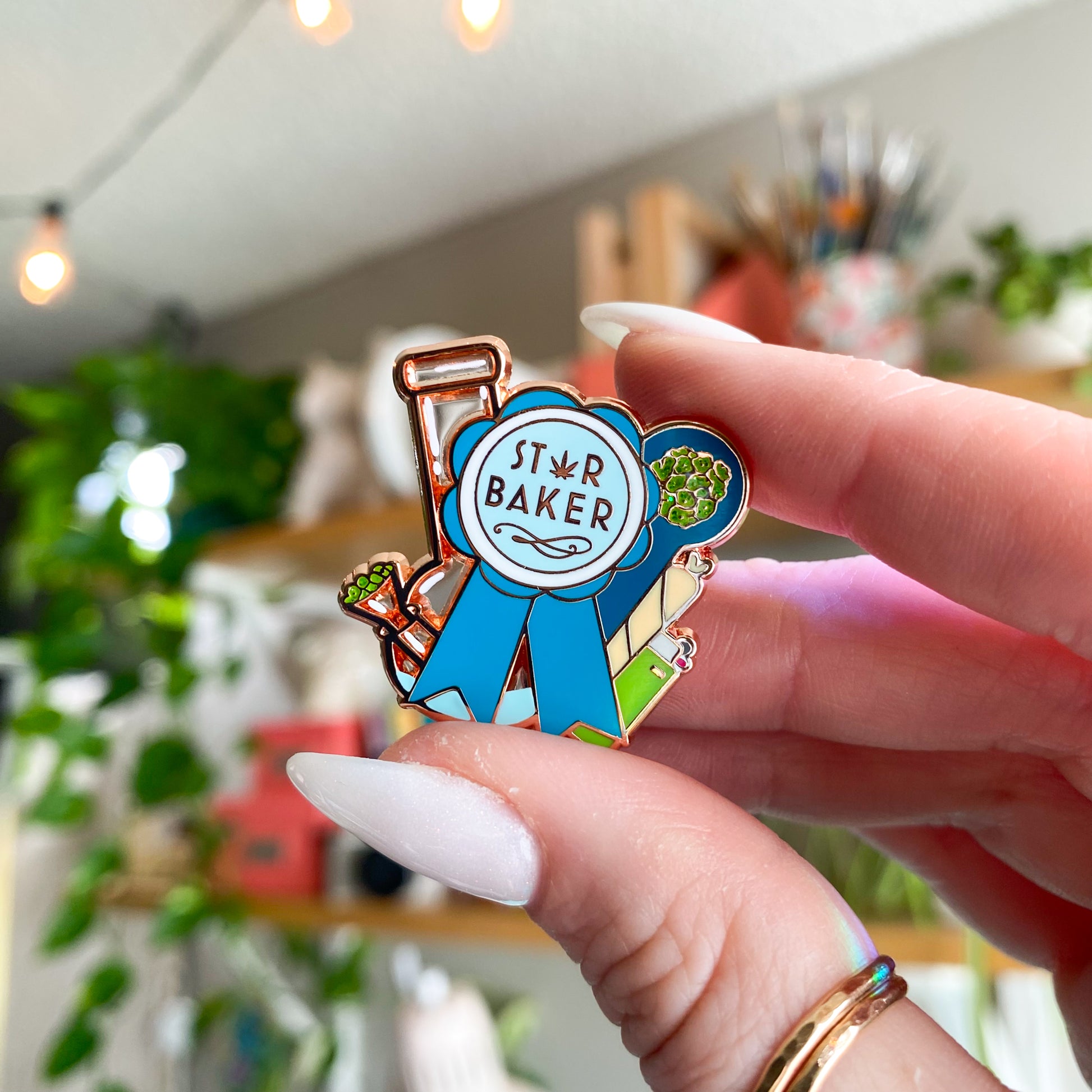 Star Baker Enamel Pin