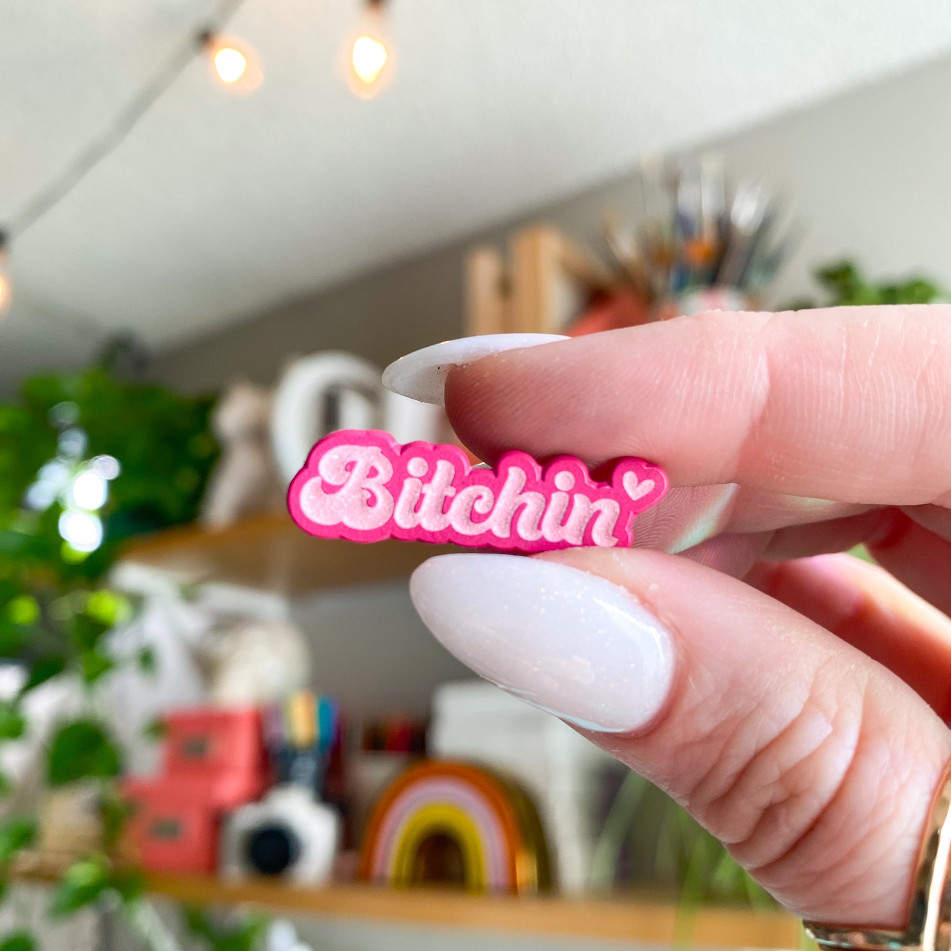 Bitchin Enamel Pin